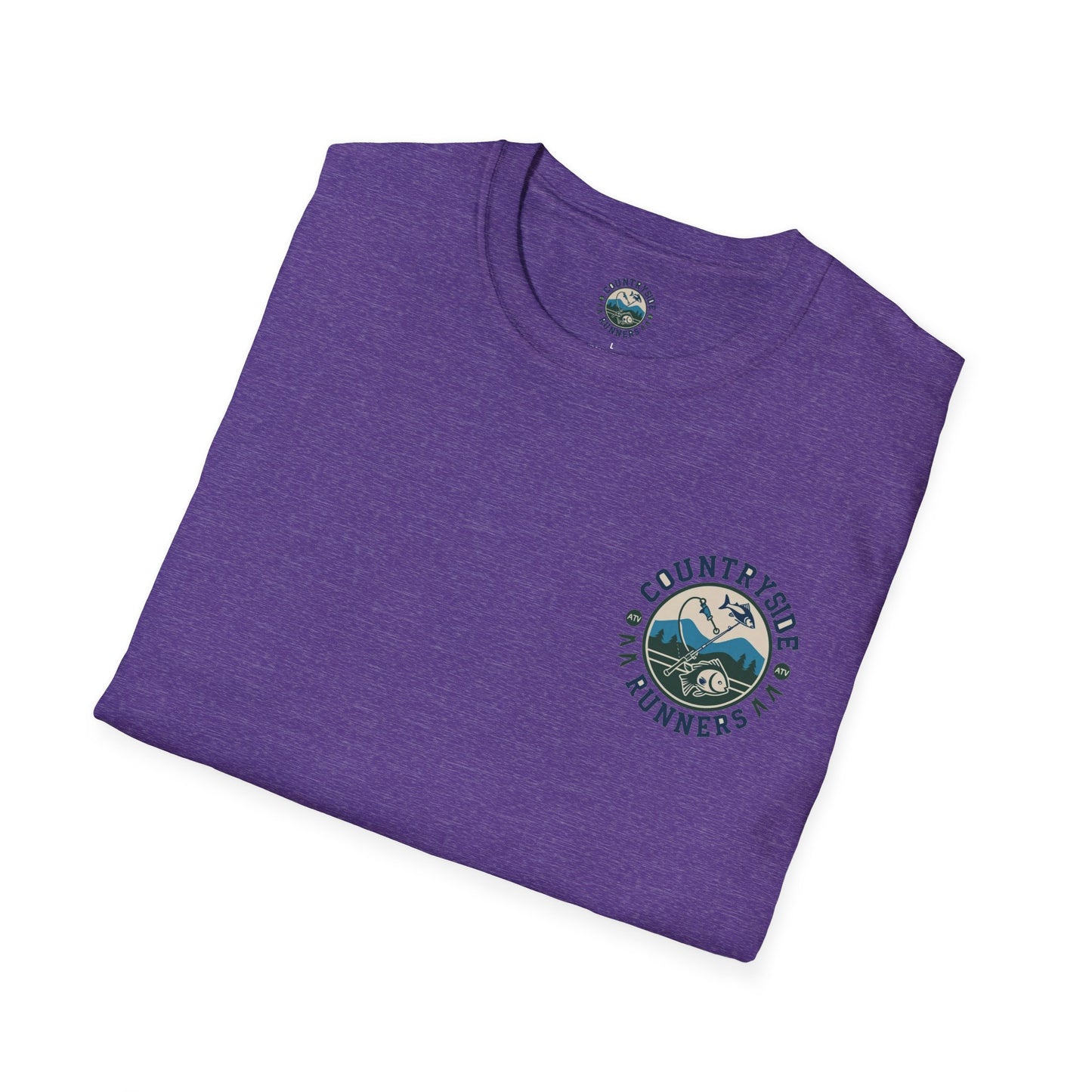 Adventure-Themed Unisex Softstyle T-Shirt, Fishing Tee, Outdoor Enthusiasts, Gift for Him, Nature Lover's Apparel