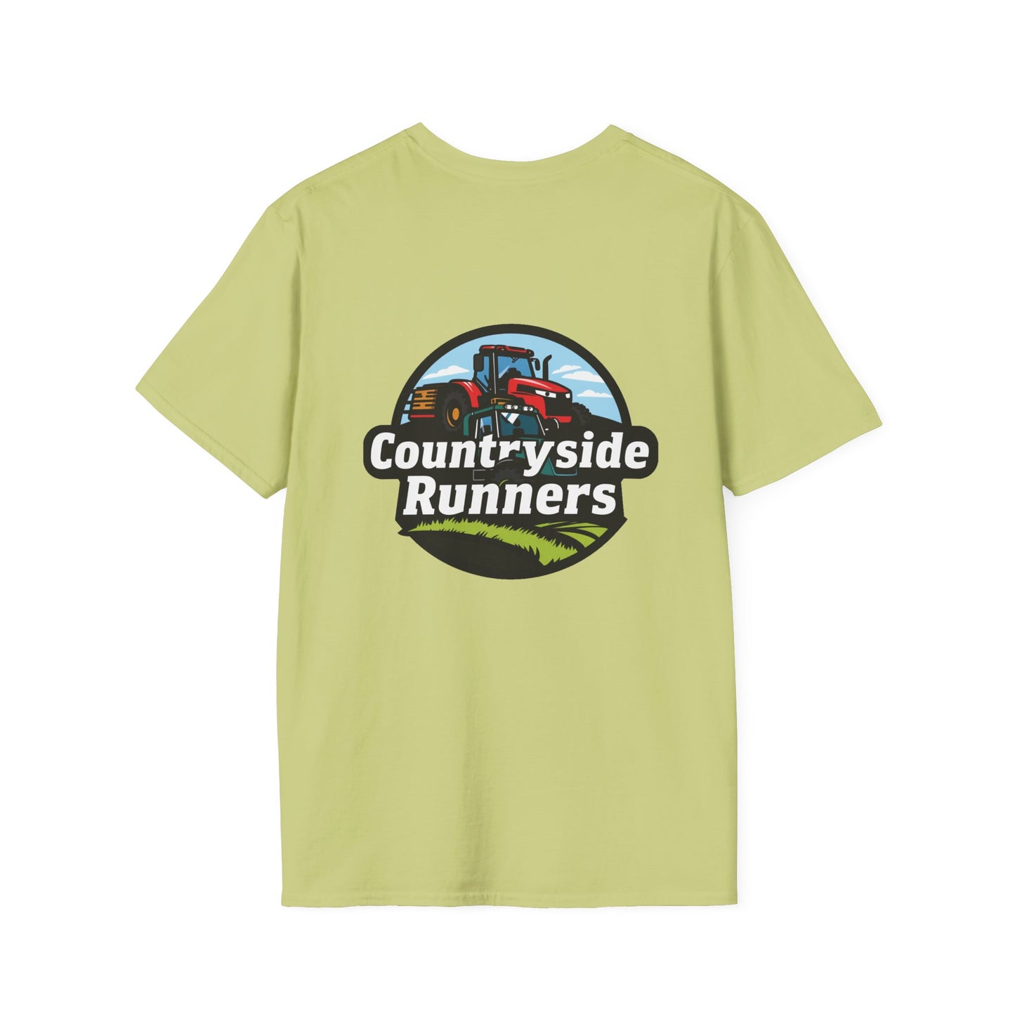 Countryside Runners Unisex Softstyle T-Shirt | Farm Life Tee, Running Gear, Outdoor Apparel, Gift for Runners, Vintage Style Shirt