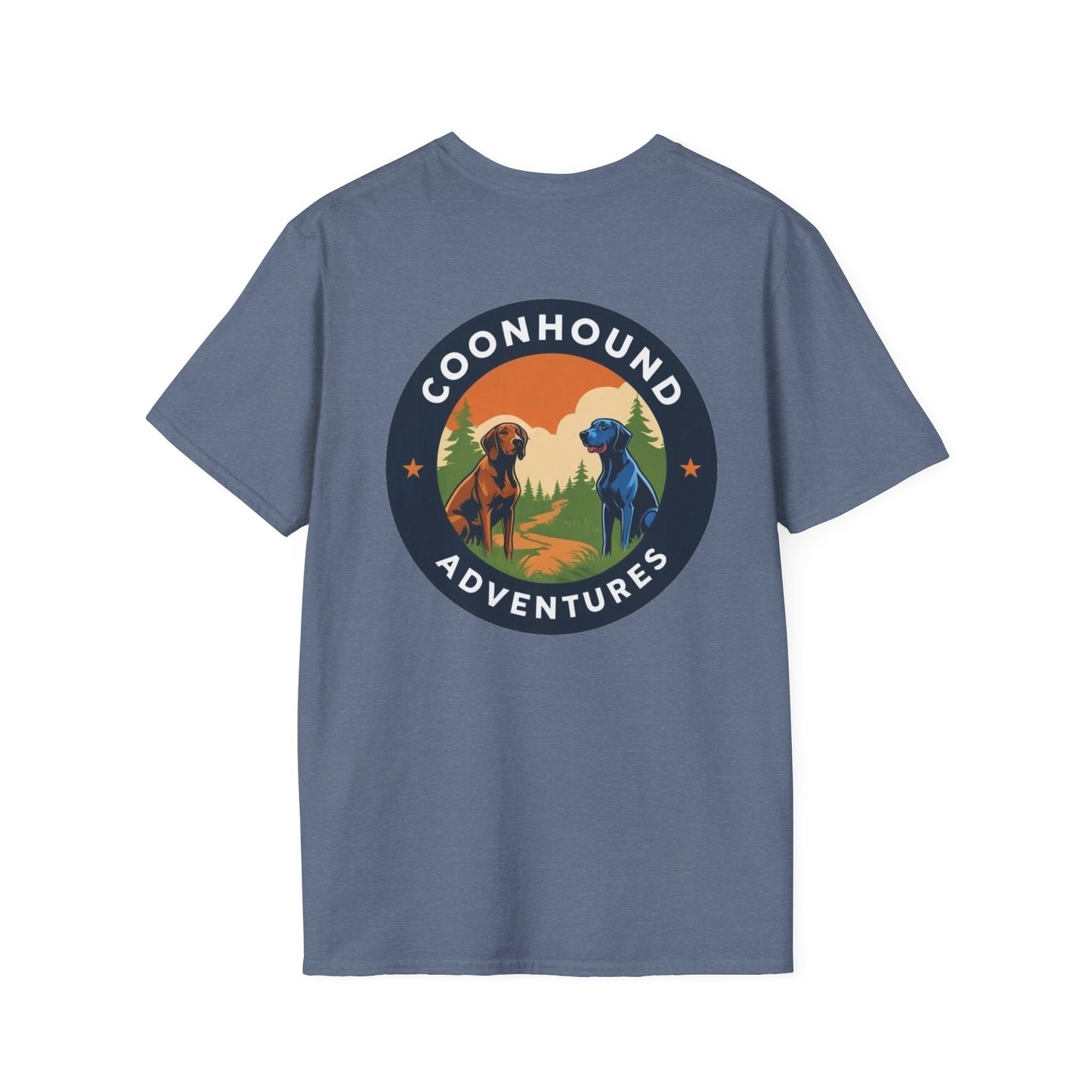 Coonhound Adventure T-Shirt, Dog Lover's Tee, Outdoor Enthusiast Gift, Animal Lover Apparel, Hiking Shirt, Nature Explorer Top