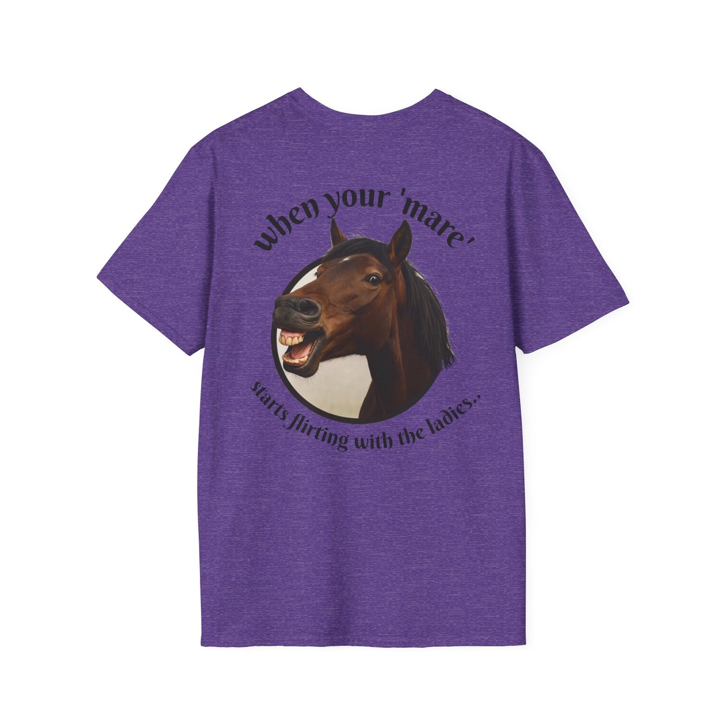 T-Shirt Mare is a stud Unisex Softstyle
