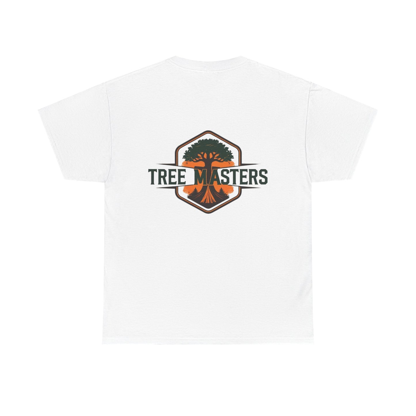 Blue collar line- Tree Masters Unisex Heavy Cotton Tee | Nature Lover Shirt, Camping Tee, Outdoor Enthusiast Gear, Adventure Gift, Eco-Friendly Fashion