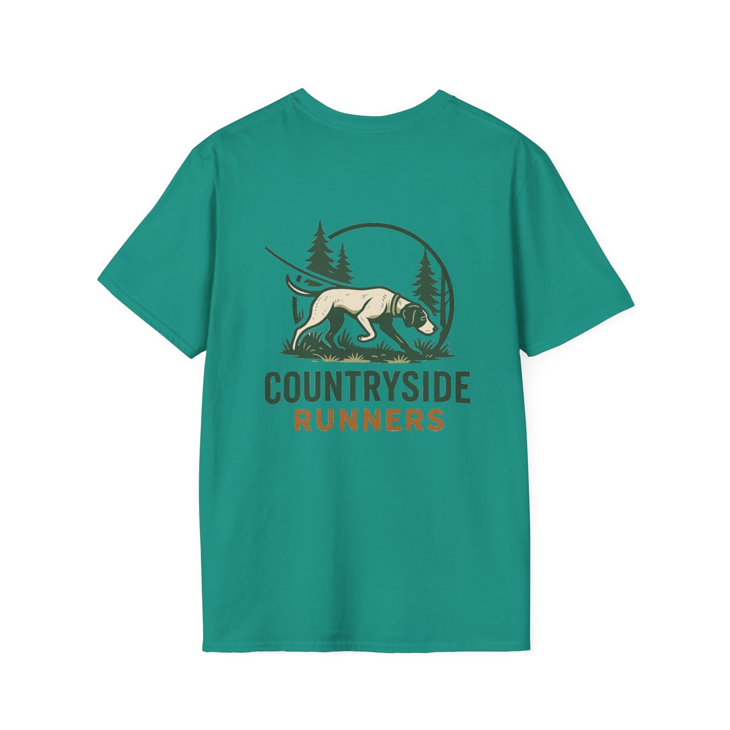 Tracking dog Runners T-Shirt, Perfect Gift for Hunters, Outdoor Enthusiasts, Casual Wear, Wildlife Lovers, Adventure Apparel