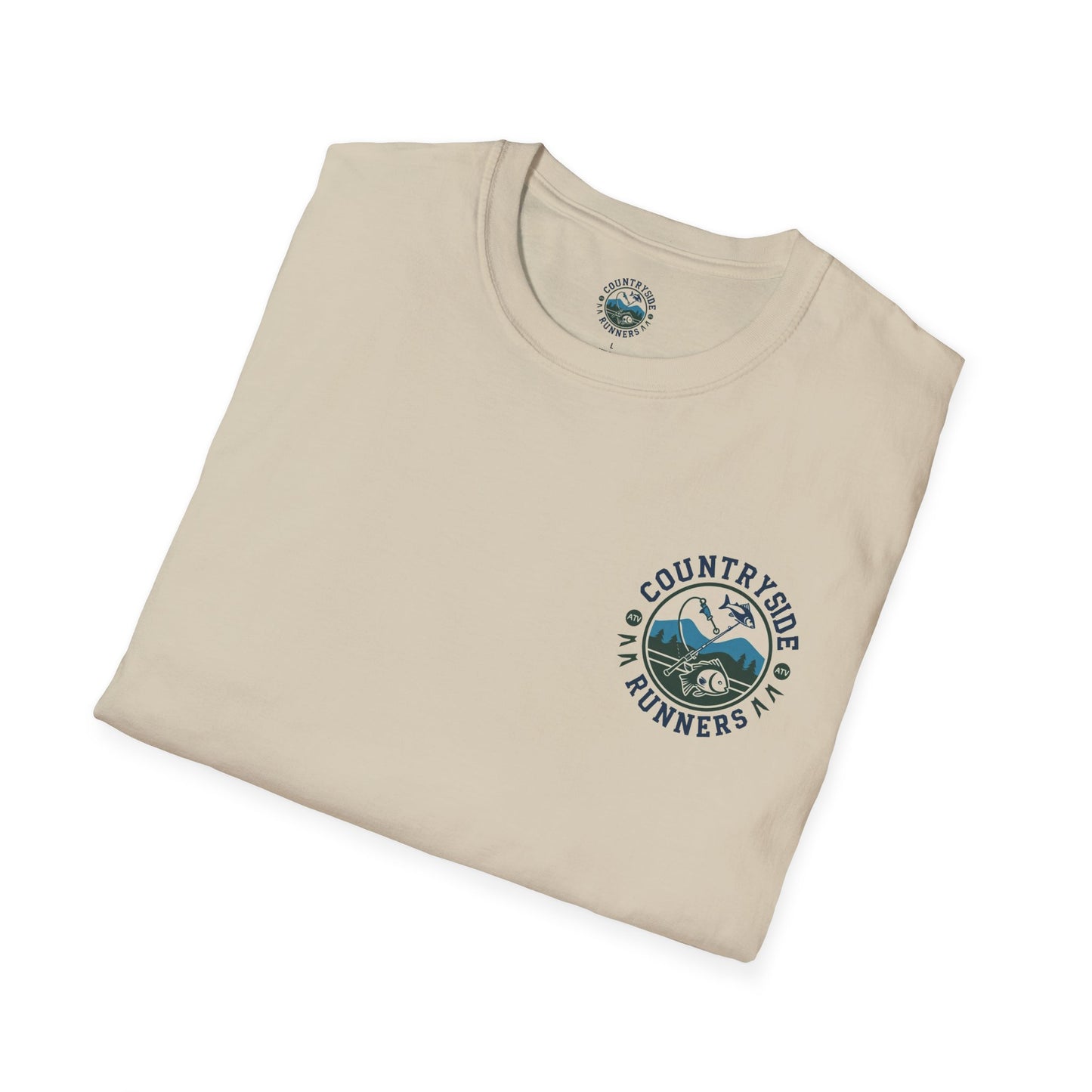 Adventure-Themed Unisex Softstyle T-Shirt, Fishing Tee, Outdoor Enthusiasts, Gift for Him, Nature Lover's Apparel