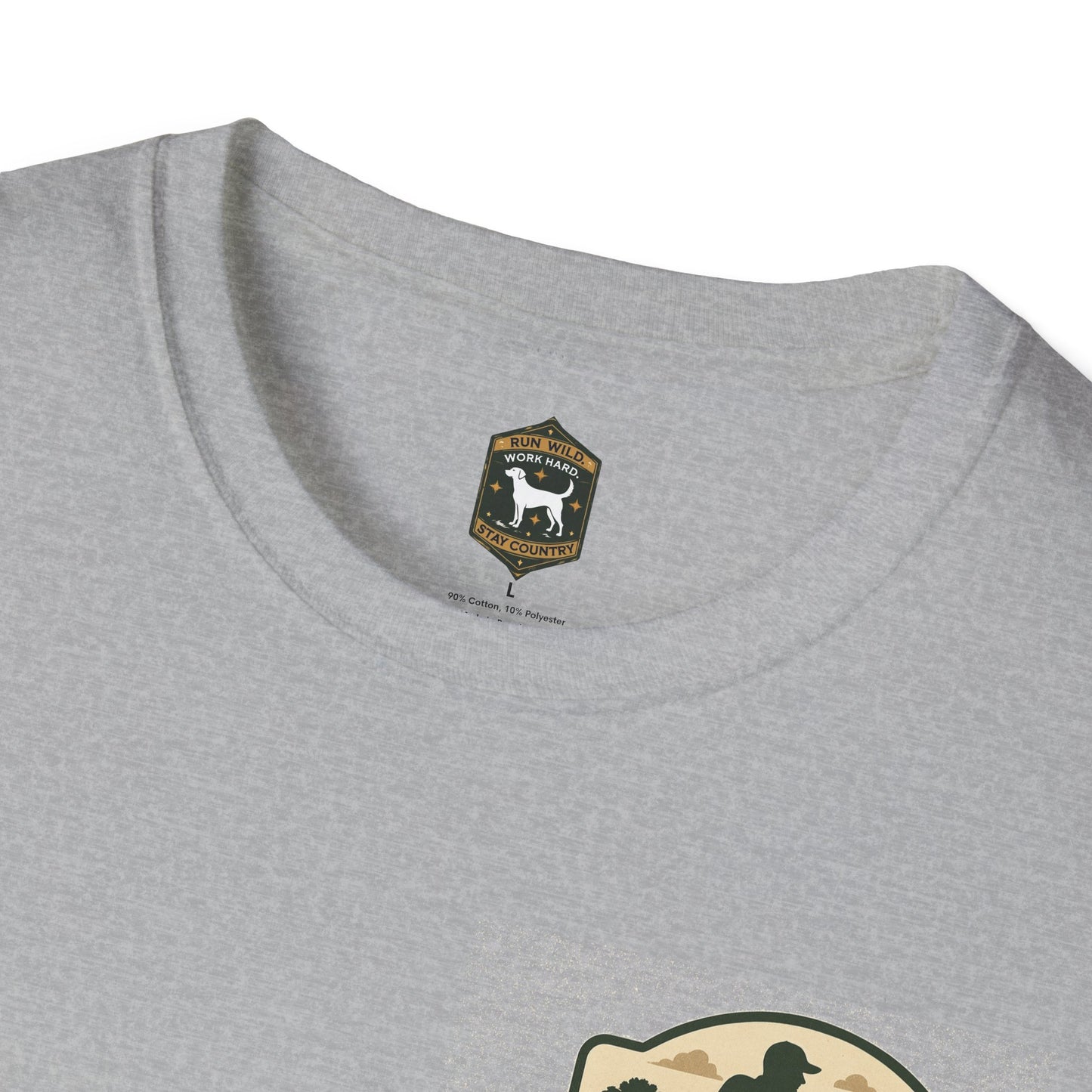 Country Dog T-Shirt, Casual Tee, Gift for Dog Lovers, Pet Owner Apparel, Farmhouse Style, Outdoor Adventure Clothing