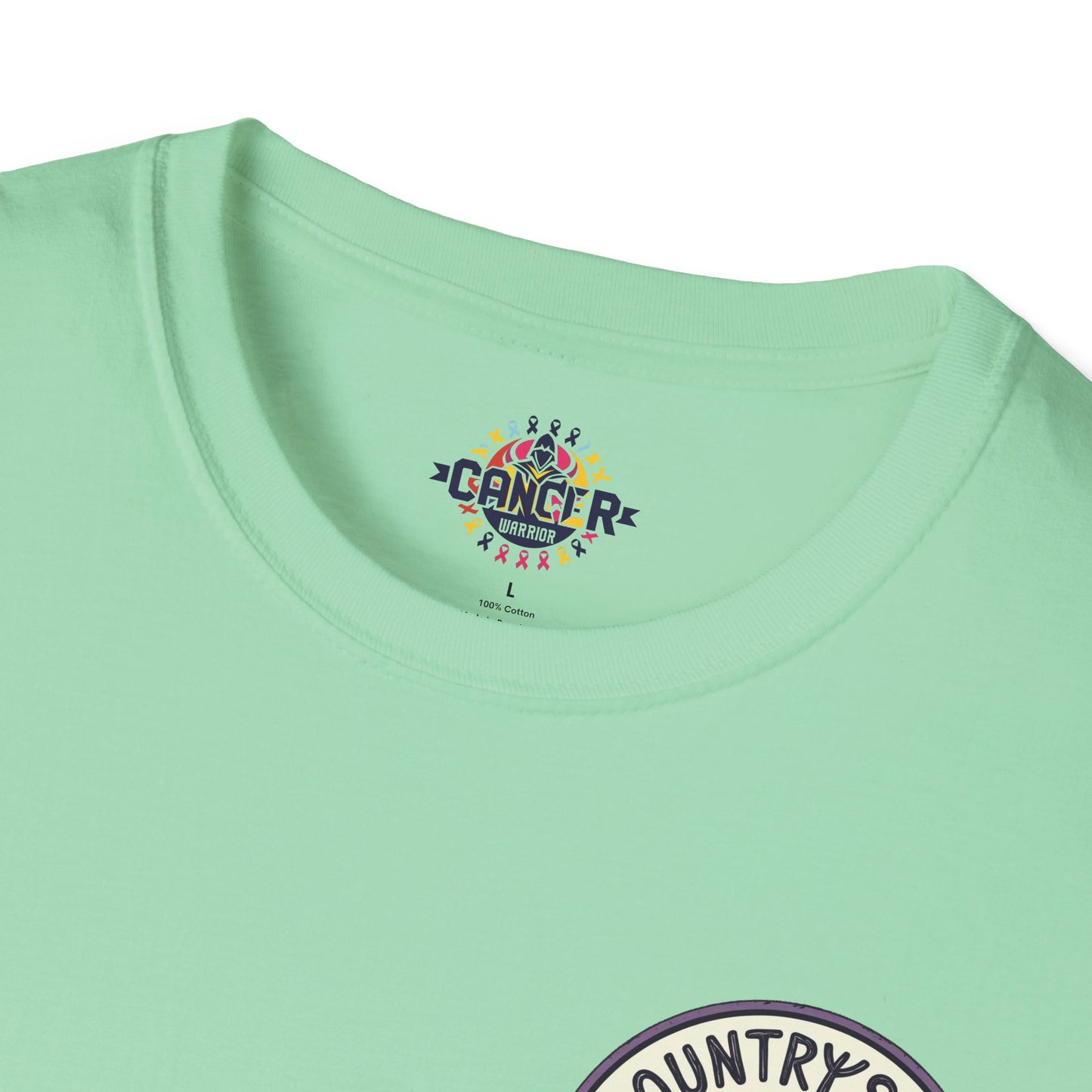 Cancer Warrior Unisex Softstyle T-Shirt, Support Tee, Awareness Shirt, Gift Idea for Cancer Fighters, Inspirational Apparel