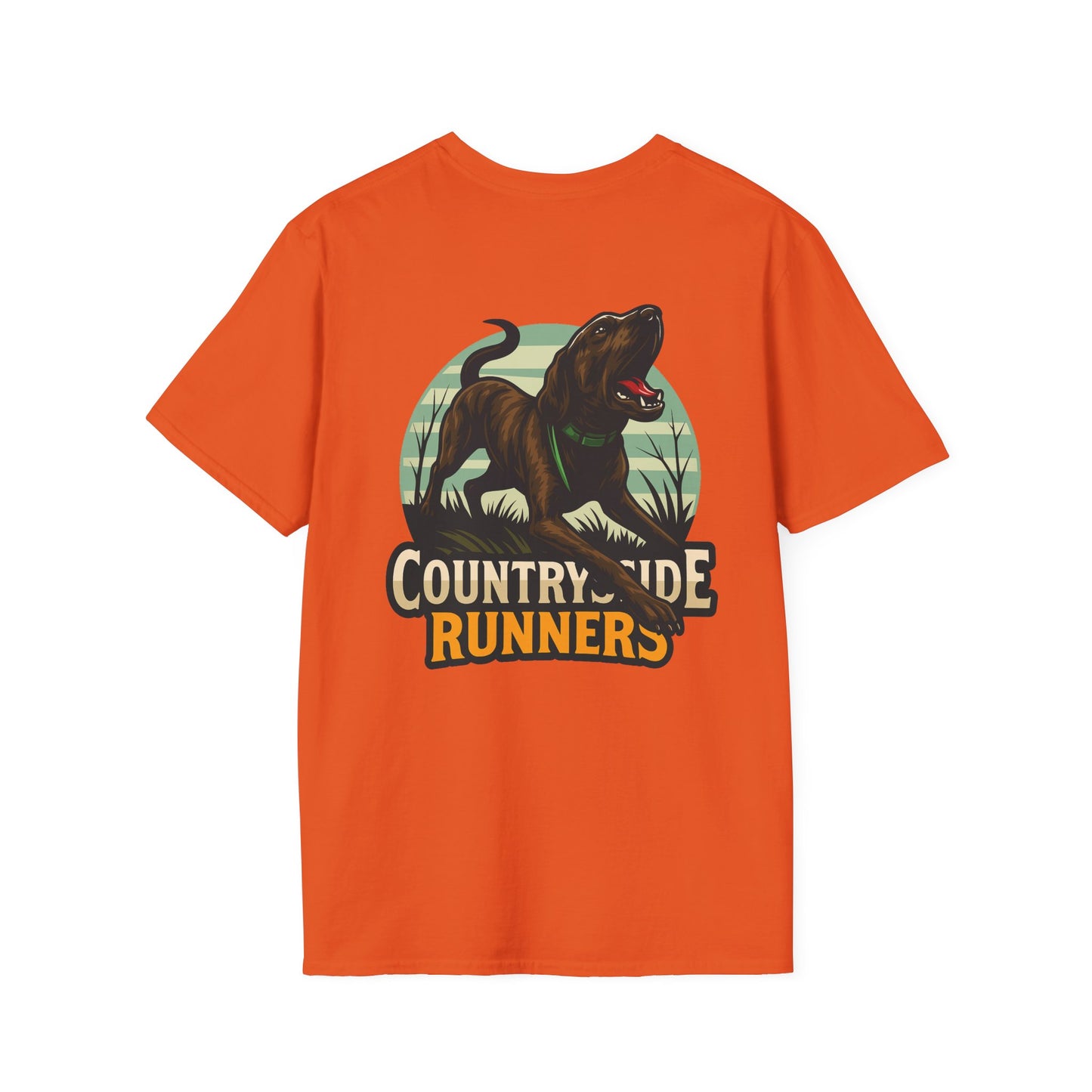 Country Side Runners plott hound T-Shirt, Unisex Dog Lover Tee, Gift for Running Enthusiasts, Outdoor Adventure Apparel, Nature-Themed Shirt