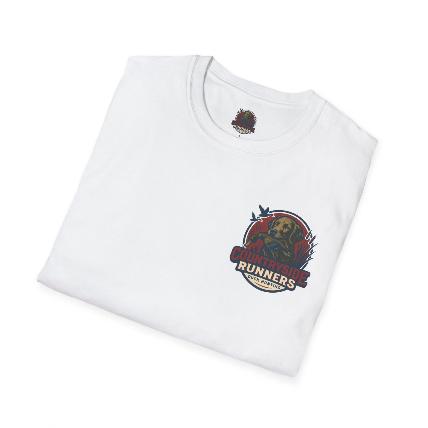Duck Hunting Runners T-Shirt, Perfect Gift for Hunters, Outdoor Enthusiasts, Casual Wear, Wildlife Lovers, Adventure Apparel