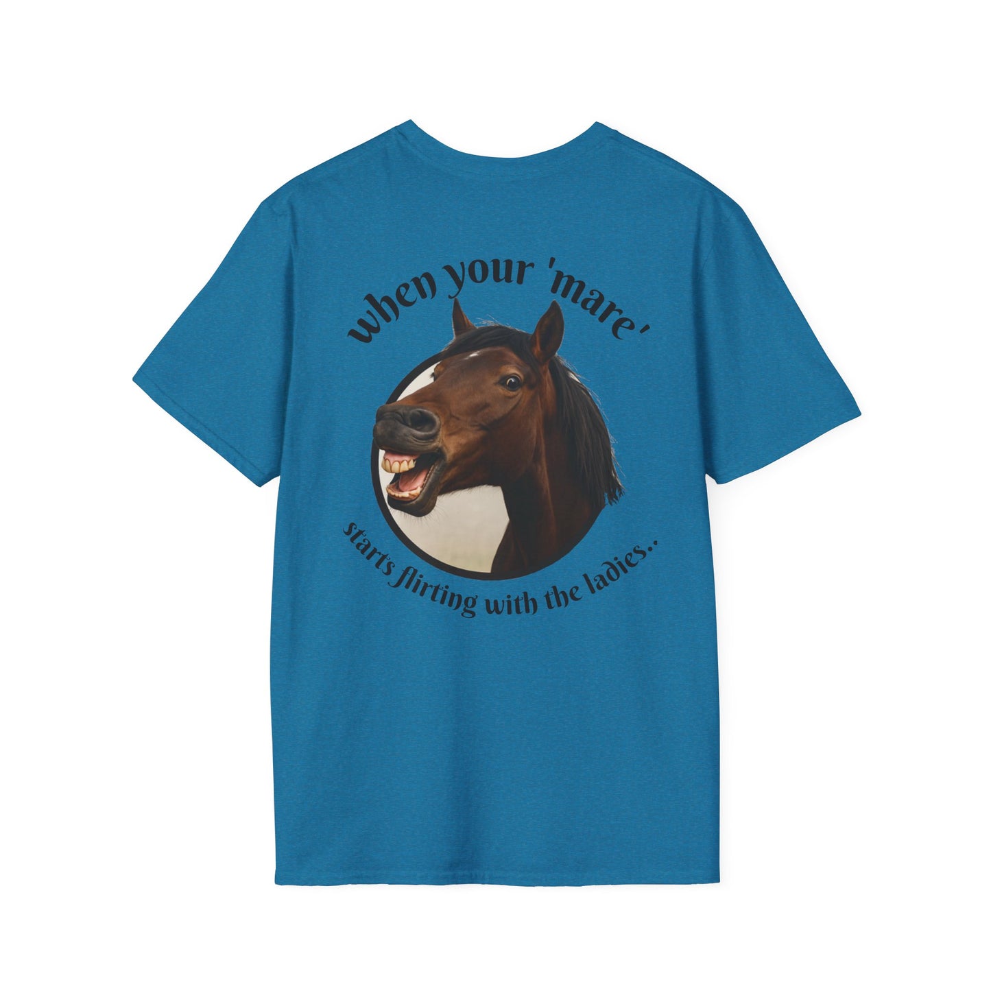 T-Shirt Mare is a stud Unisex Softstyle