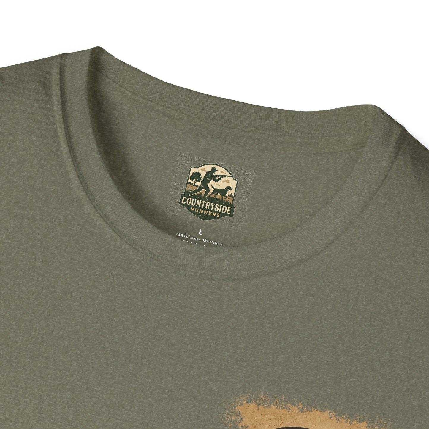 Countryside Runners Unisex Softstyle T-Shirt, Casual Outdoor Tee, Gift for Nature Lovers, Hunting Apparel, Cool Vintage Design