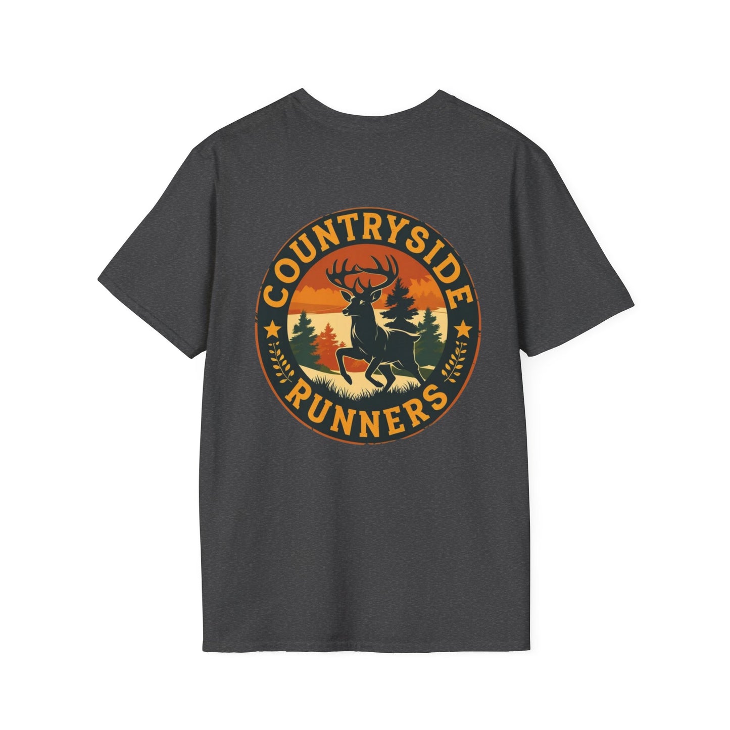 Countryside Runners Unisex Softstyle T-Shirt, Comfortable Graphic Tee, Perfect for Runners, Outdoor Lovers, Gift for Him/Her, Casual Wear