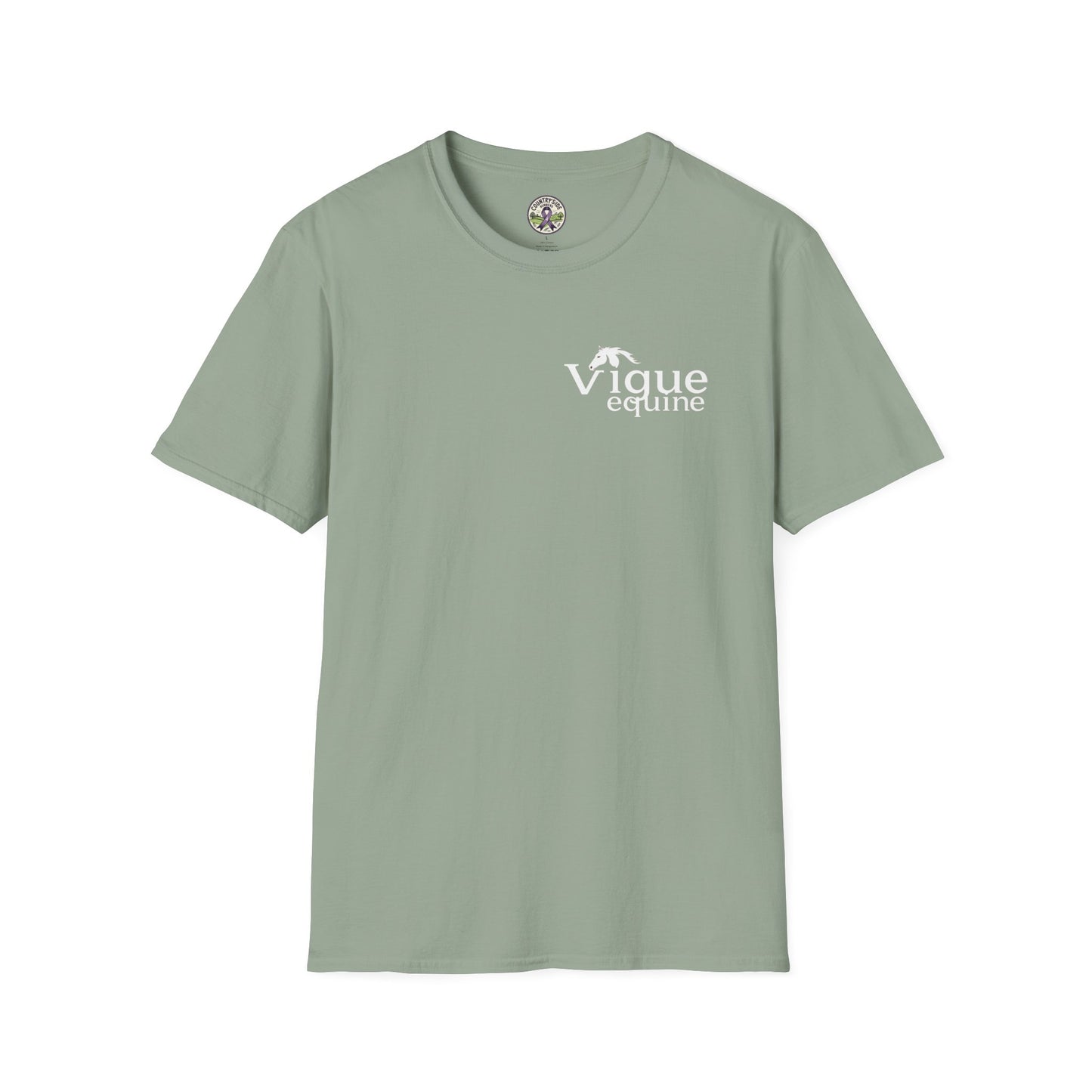 Vigue Equine LLC Merch for Countryside Runners- soft style t-shirt