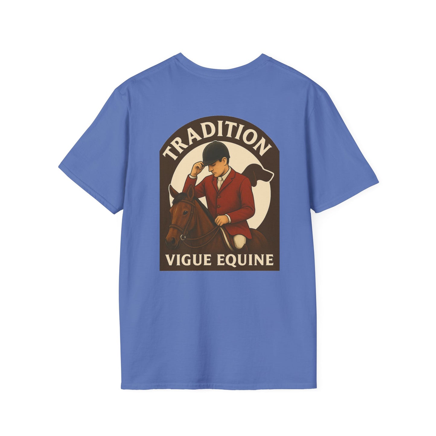 Vigue Equine Tips Hat Unisex T-Shirt - Equestrian Design