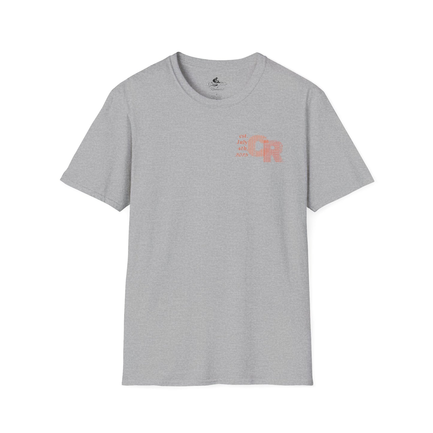 We don’t clock out Countryside Runners brand T-shirt