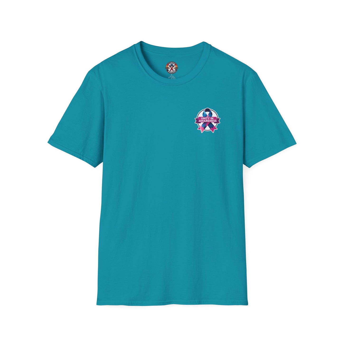 Cancer Warriors Unisex T-Shirt | Softstyle Tee for Support & Awareness, Gift for Fighters, Survivors, Fundraisers, Motivational Wear