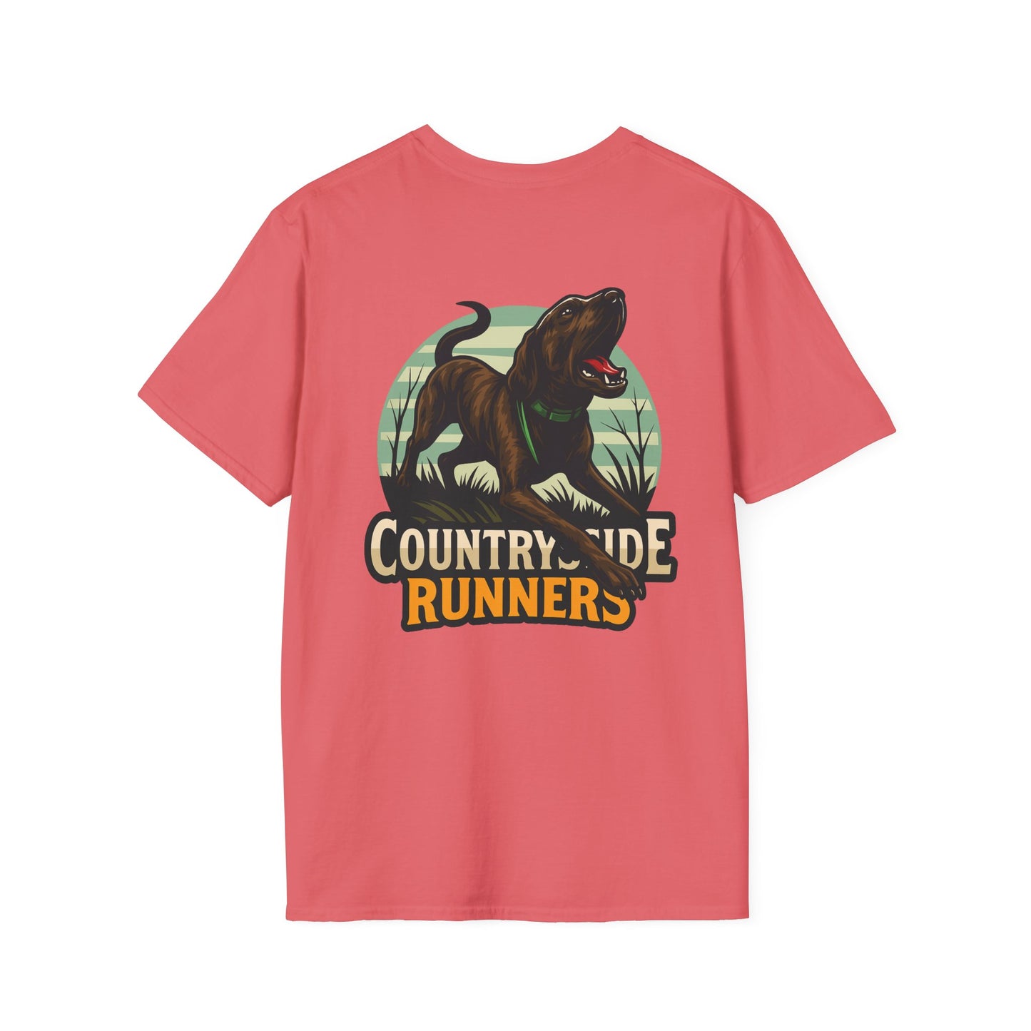 Country Side Runners plott hound T-Shirt, Unisex Dog Lover Tee, Gift for Running Enthusiasts, Outdoor Adventure Apparel, Nature-Themed Shirt