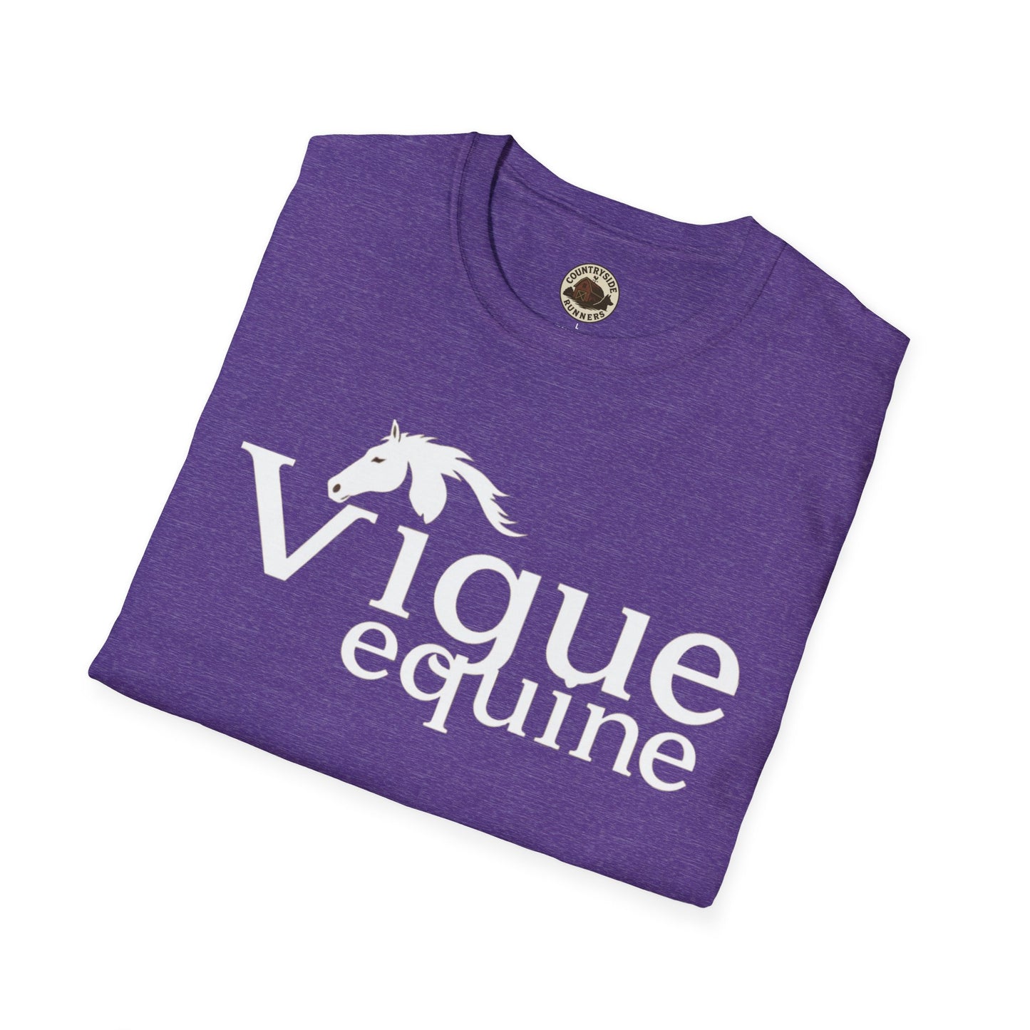 Vigue Equine Tips Hat Unisex T-Shirt - Equestrian Design