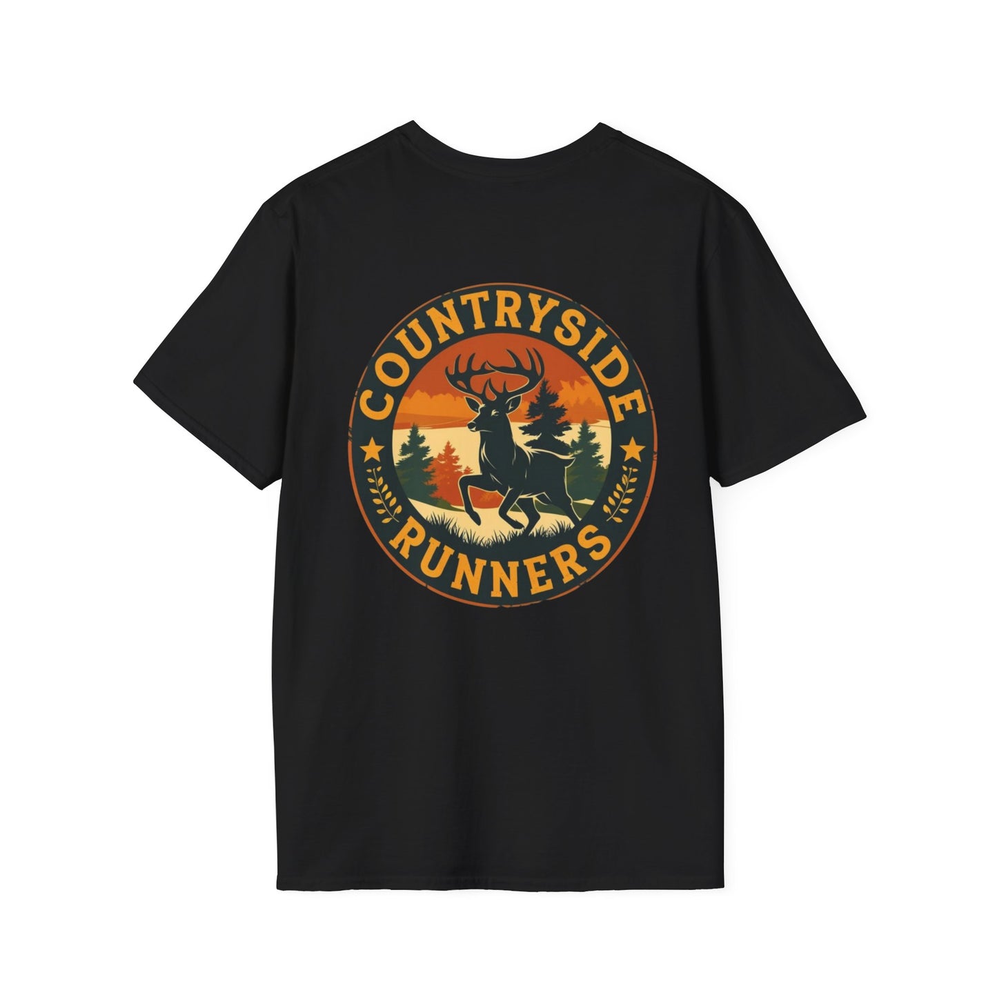 Countryside Runners Unisex Softstyle T-Shirt, Comfortable Graphic Tee, Perfect for Runners, Outdoor Lovers, Gift for Him/Her, Casual Wear