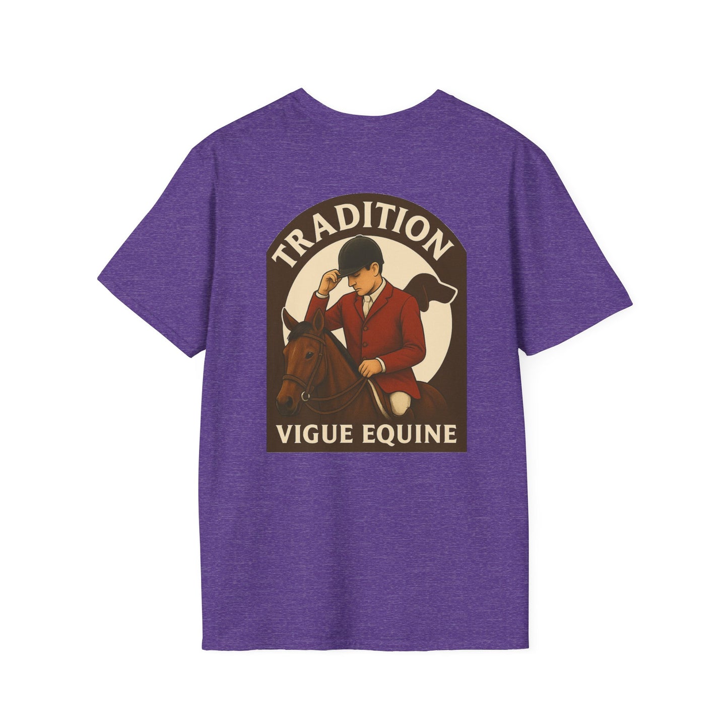 Vigue Equine Tips Hat Unisex T-Shirt - Equestrian Design