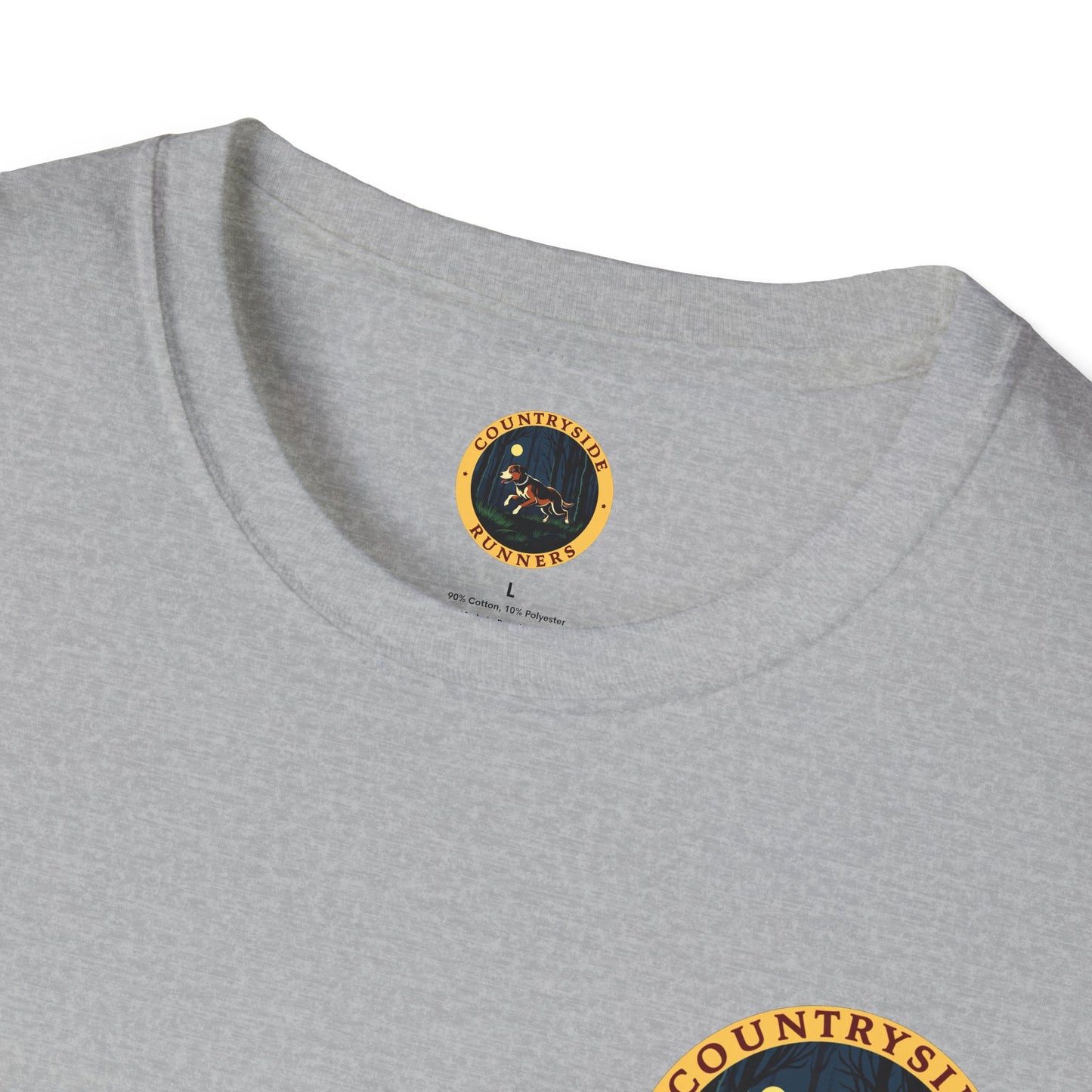 Dog Lover's Unisex Softstyle T-Shirt, Pet Fashion, Casual Wear, Birthday Gift, Animal Lover Apparel, Forest Dog Design