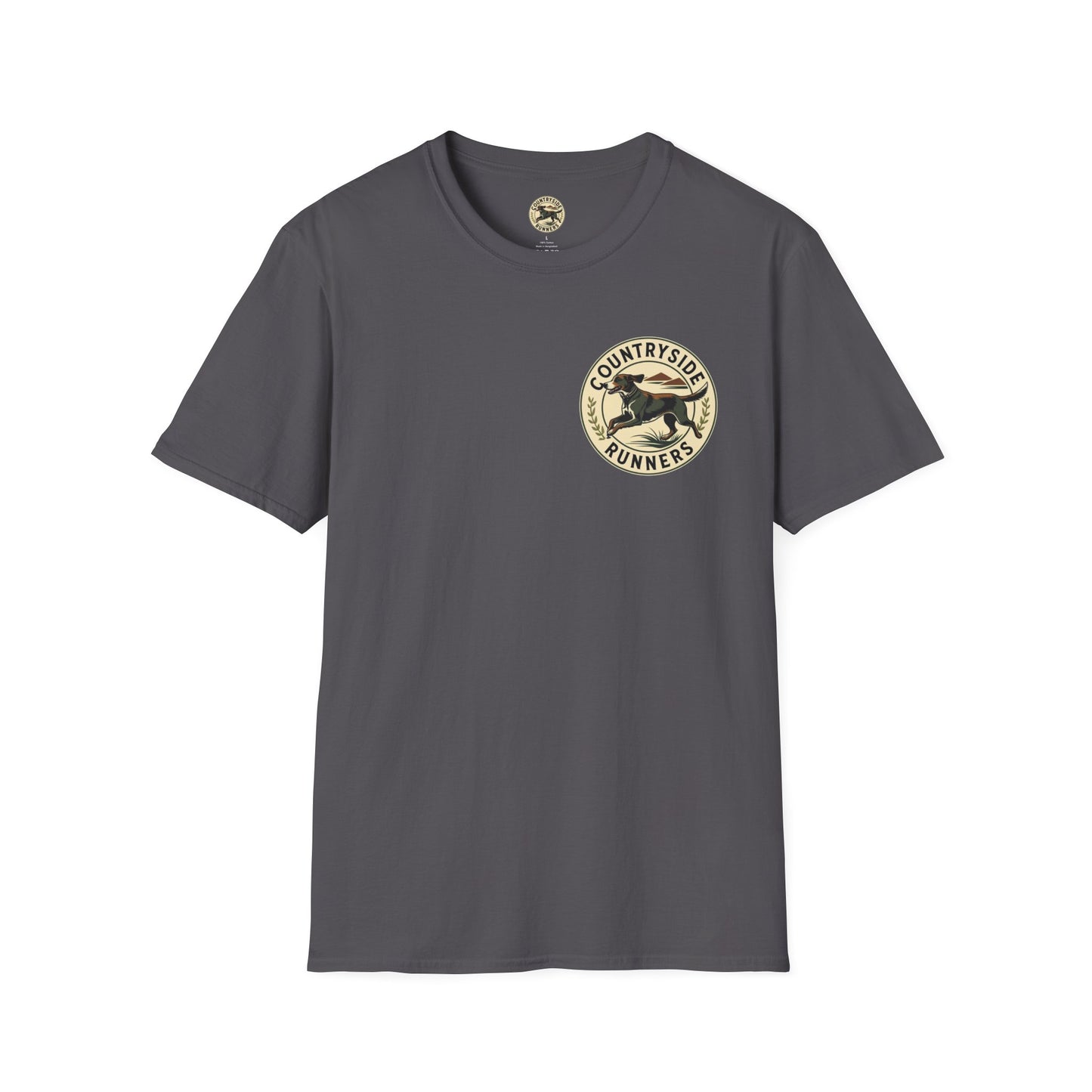 Unisex Country-Themed Graphic Tee, Vintage Runner T-Shirt, Nature Lover Gift, Outdoor Lifestyle Apparel, Gifts for Him/Her