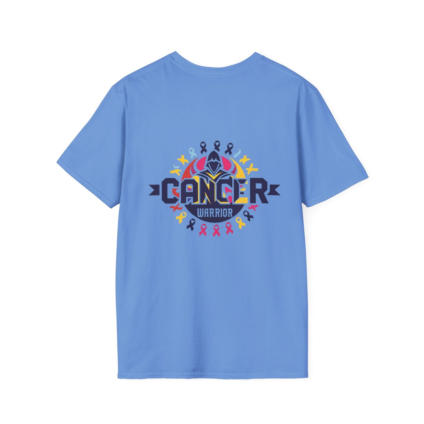 Cancer Warrior Unisex Softstyle T-Shirt, Support Tee, Awareness Shirt, Gift Idea for Cancer Fighters, Inspirational Apparel
