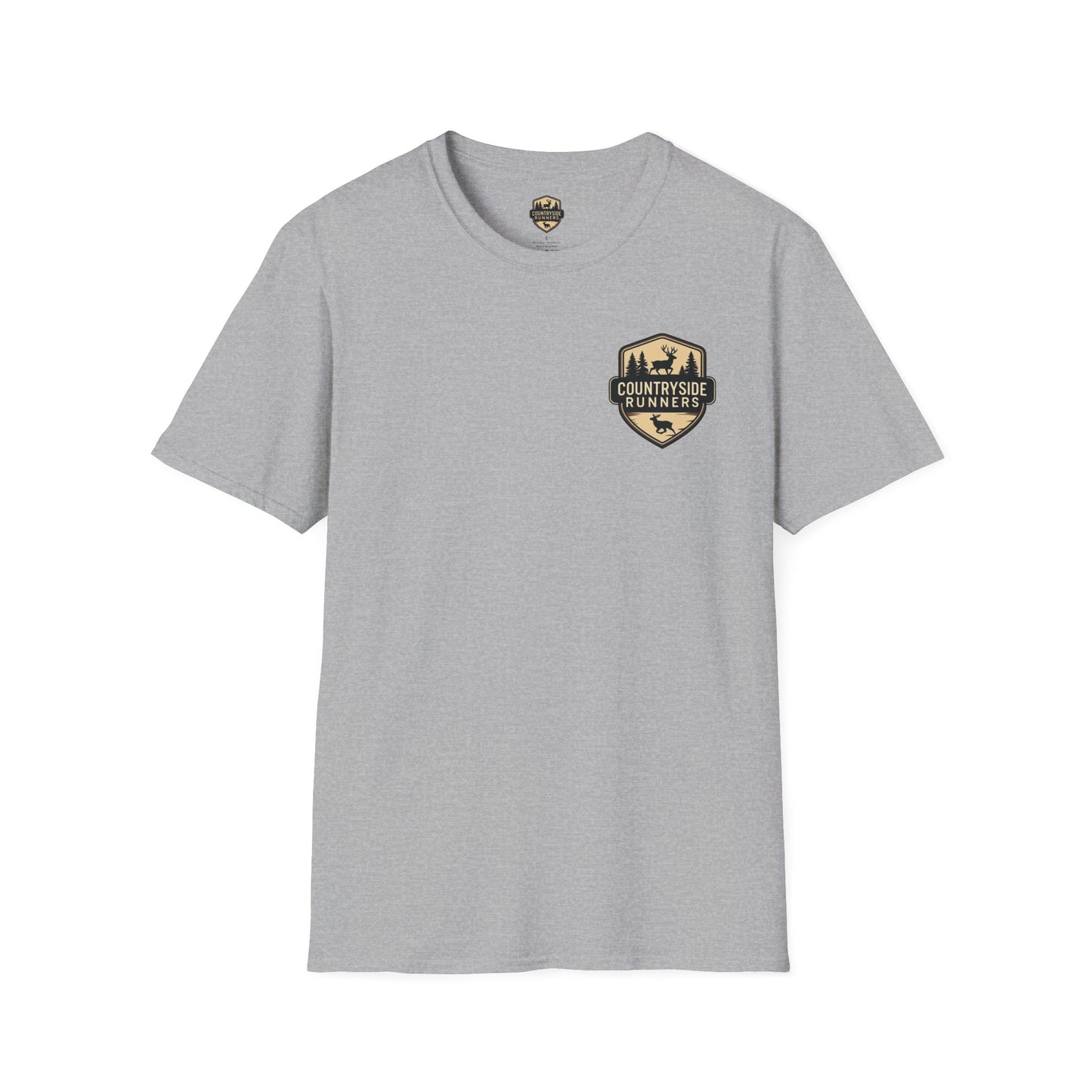 Unisex Softstyle Hunting T-Shirt - Whitetail Pursuit - Perfect for Outdoor Enthusiasts, Gifts, Camping, and Hunting Season