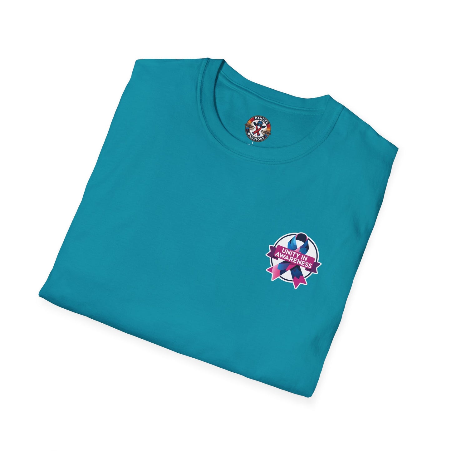 Cancer Warriors Unisex T-Shirt | Softstyle Tee for Support & Awareness, Gift for Fighters, Survivors, Fundraisers, Motivational Wear