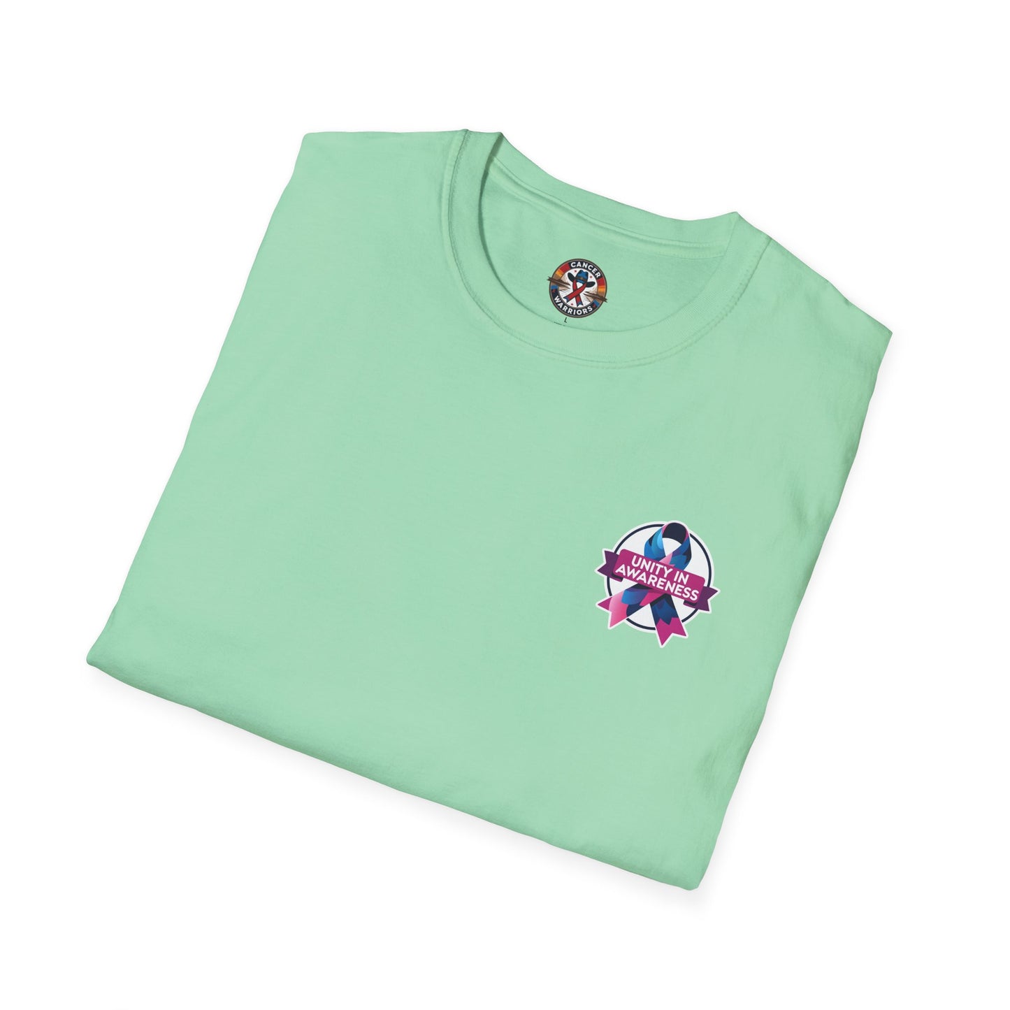 Cancer Warriors Unisex T-Shirt | Softstyle Tee for Support & Awareness, Gift for Fighters, Survivors, Fundraisers, Motivational Wear
