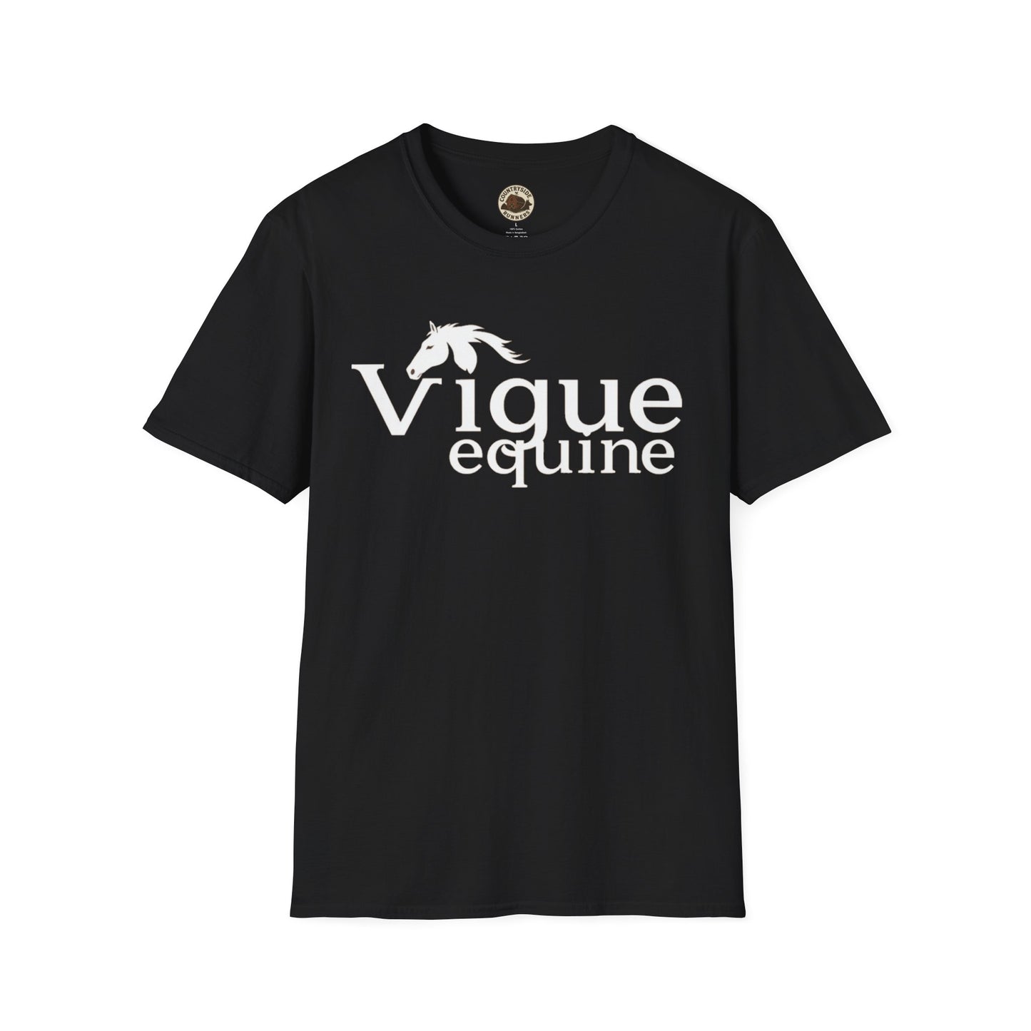 Vigue Equine Tips Hat Unisex T-Shirt - Equestrian Design