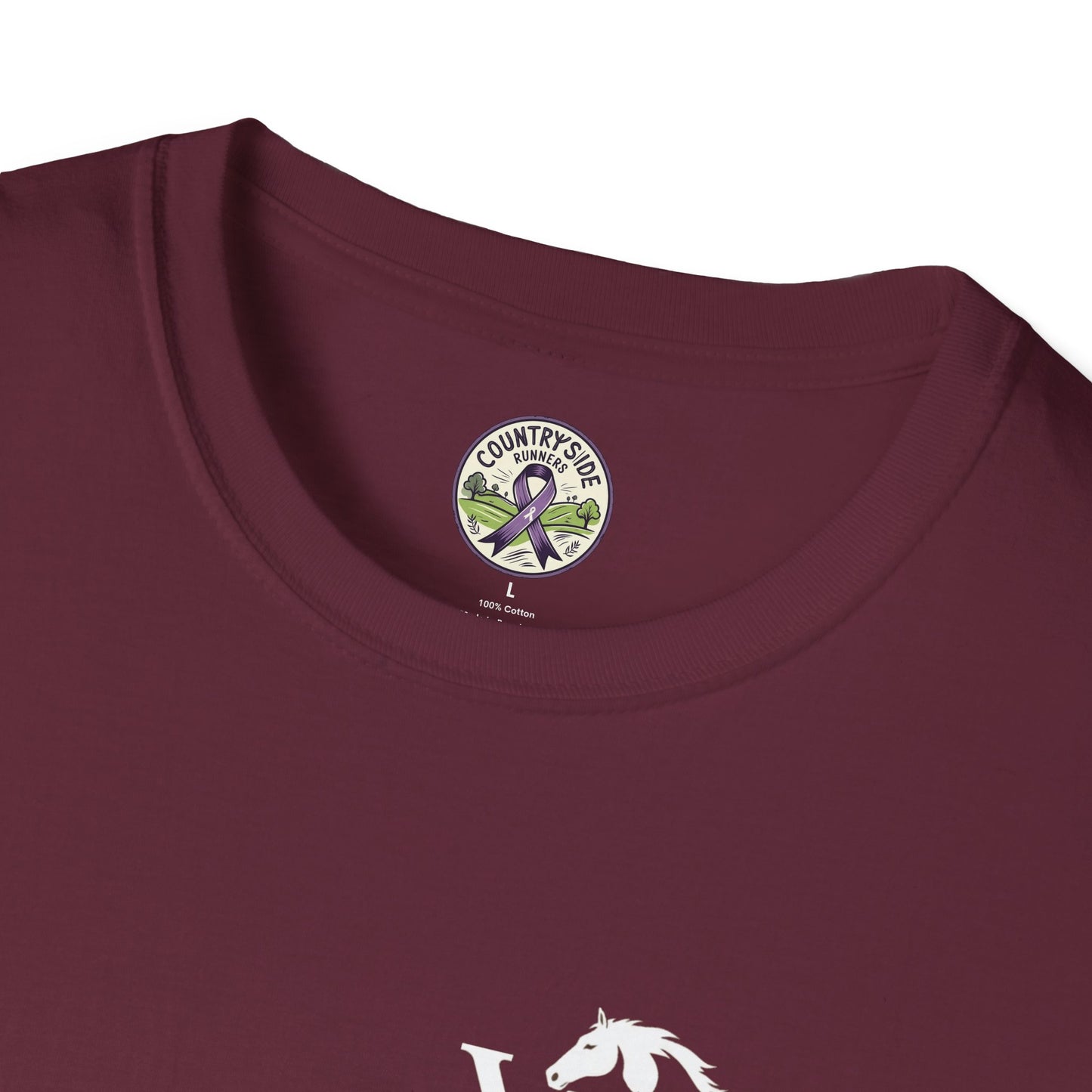 Vigue Equine LLC Merch for Countryside Runners- soft style t-shirt