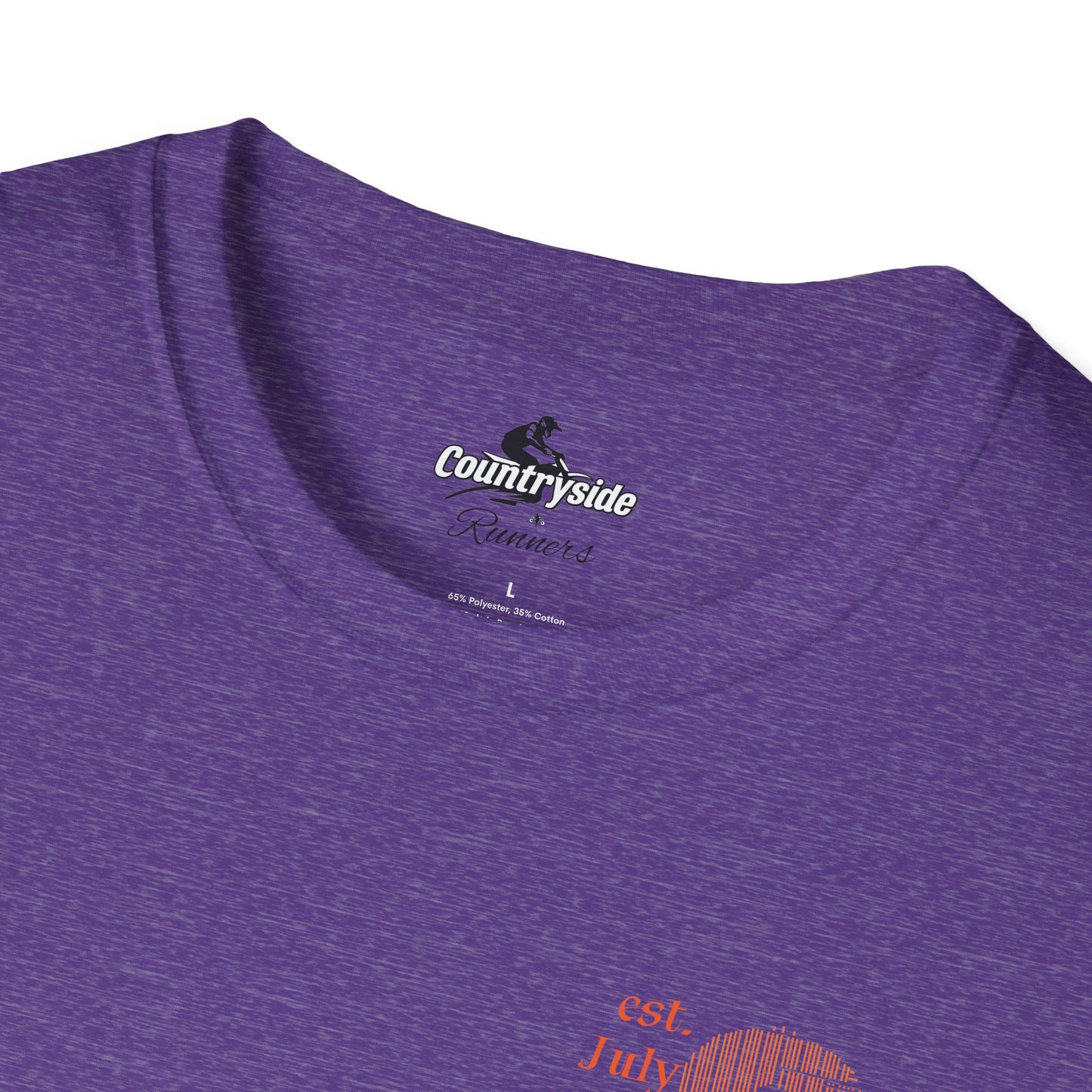 We don’t clock out Countryside Runners brand T-shirt