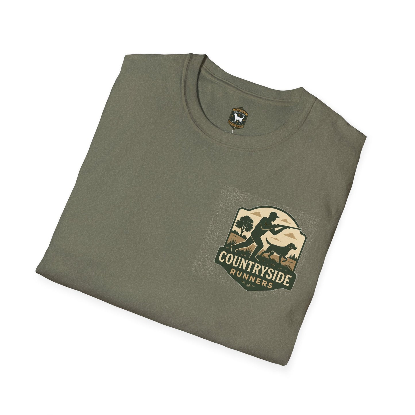 Country Dog T-Shirt, Casual Tee, Gift for Dog Lovers, Pet Owner Apparel, Farmhouse Style, Outdoor Adventure Clothing