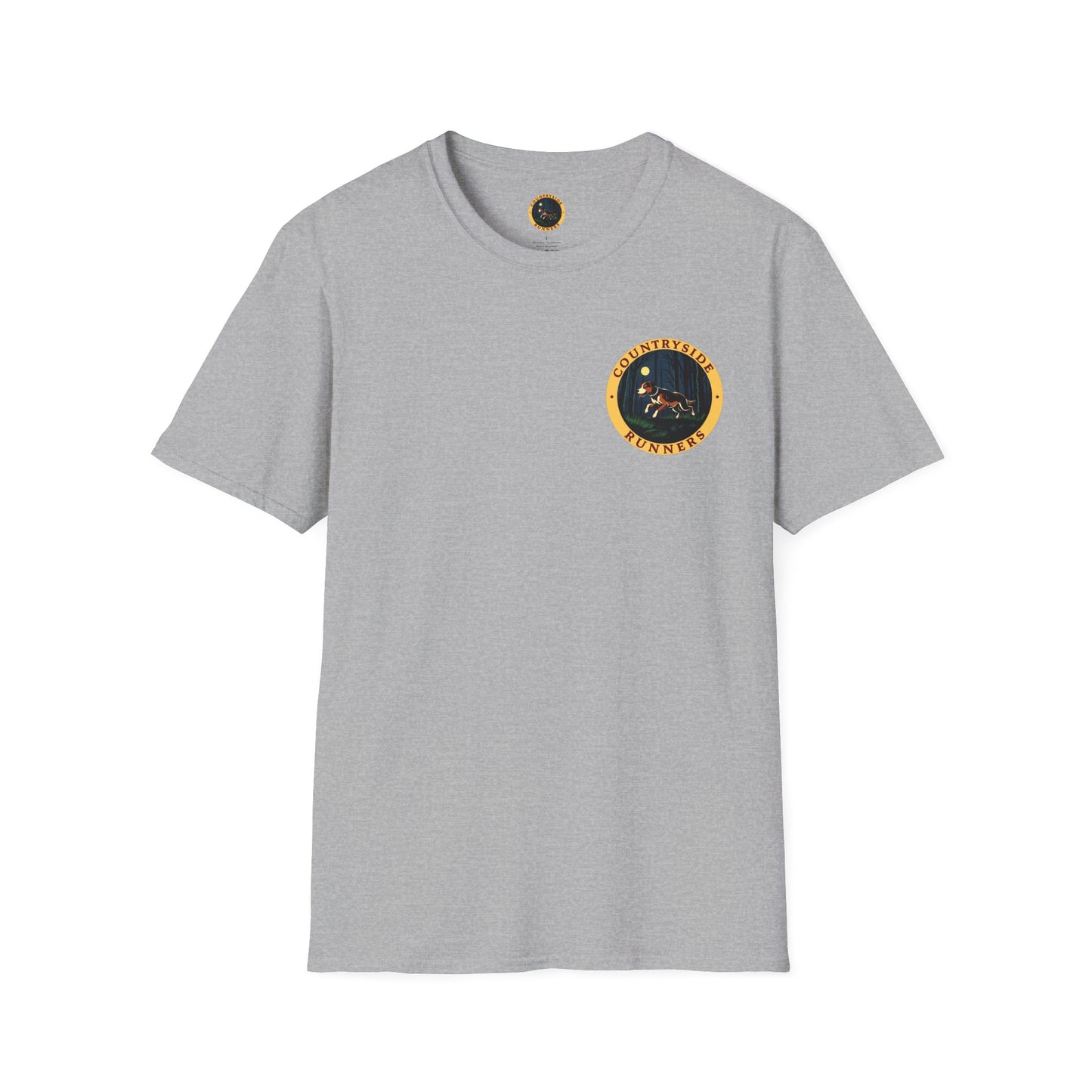 Coonhound Adventures T-Shirt, Fun Dog Lover Tee, Unisex Softstyle Shirt, Perfect Gift for Pet Owners, Outdoor Adventure Apparel