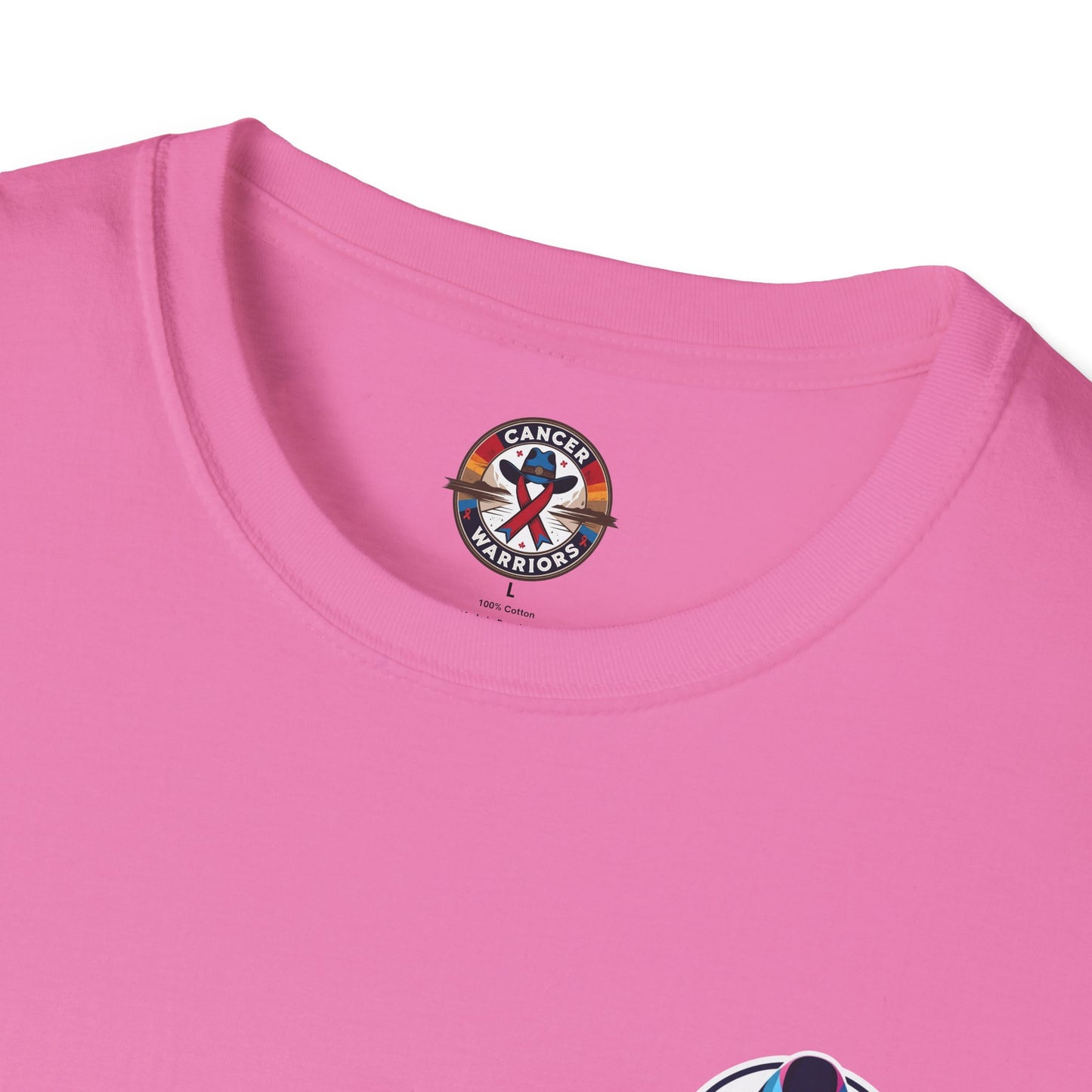 Cancer Warriors Unisex T-Shirt | Softstyle Tee for Support & Awareness, Gift for Fighters, Survivors, Fundraisers, Motivational Wear