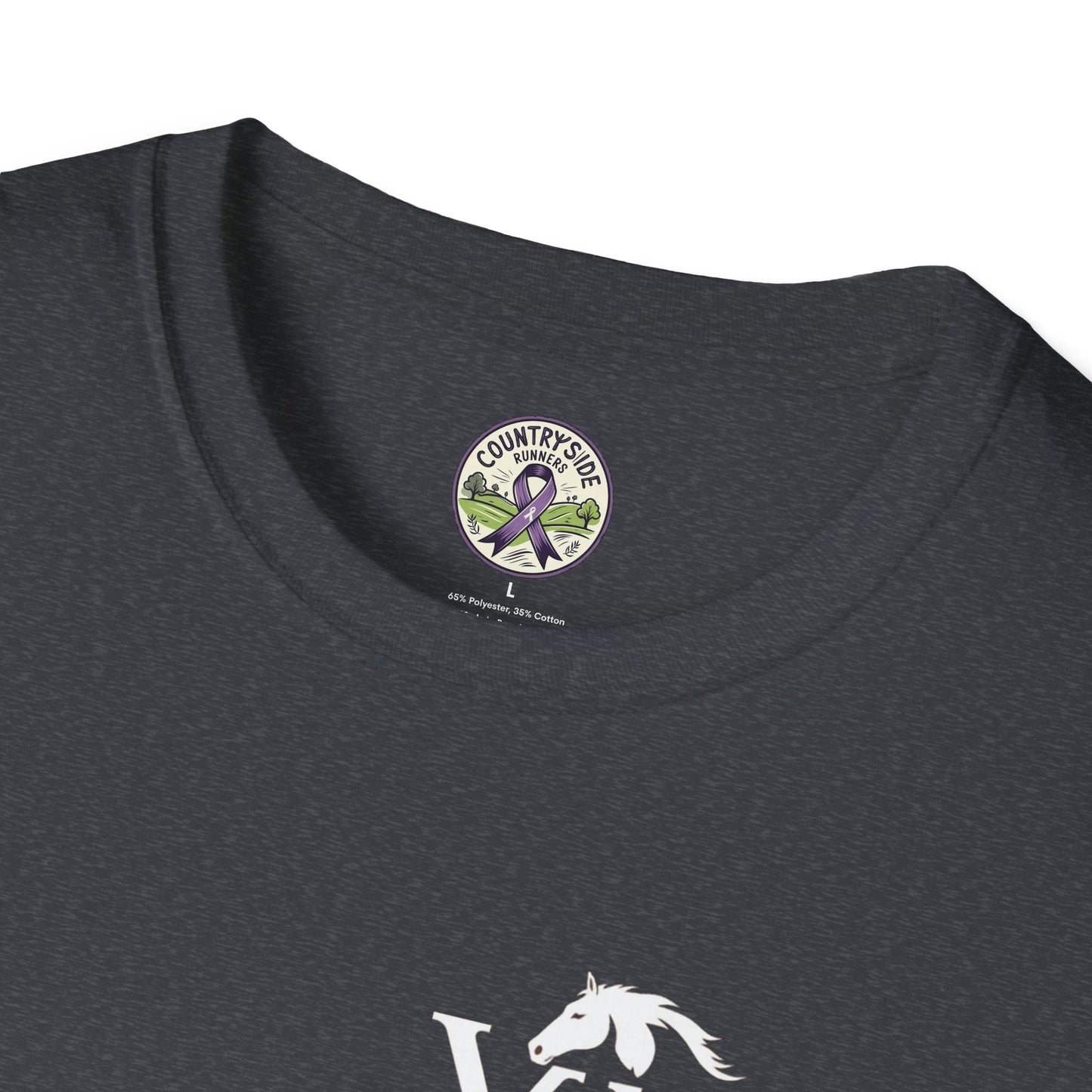 Vigue Equine LLC Merch for Countryside Runners- soft style t-shirt