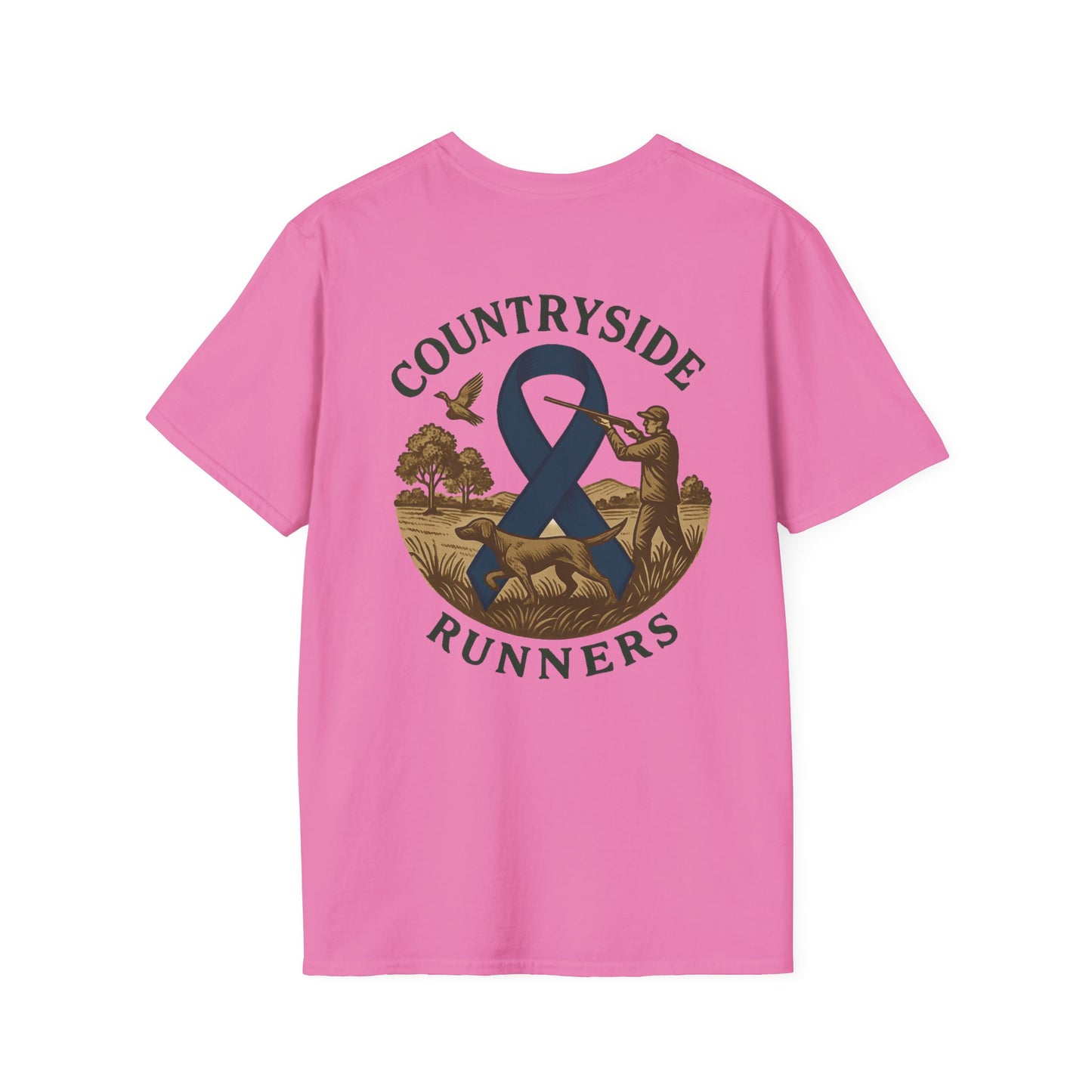 Pick Your Battles Cancer CountrySide Unisex Softstyle T-Shirt, Support Tee, Awareness Shirt, Gift Idea for Cancer Fighters, Inspirational Apparel