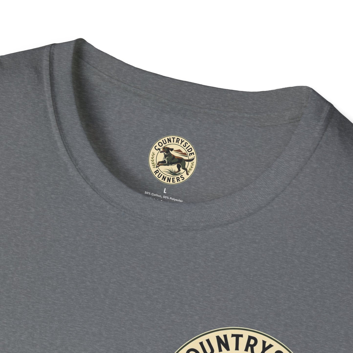 Unisex Country-Themed Graphic Tee, Vintage Runner T-Shirt, Nature Lover Gift, Outdoor Lifestyle Apparel, Gifts for Him/Her