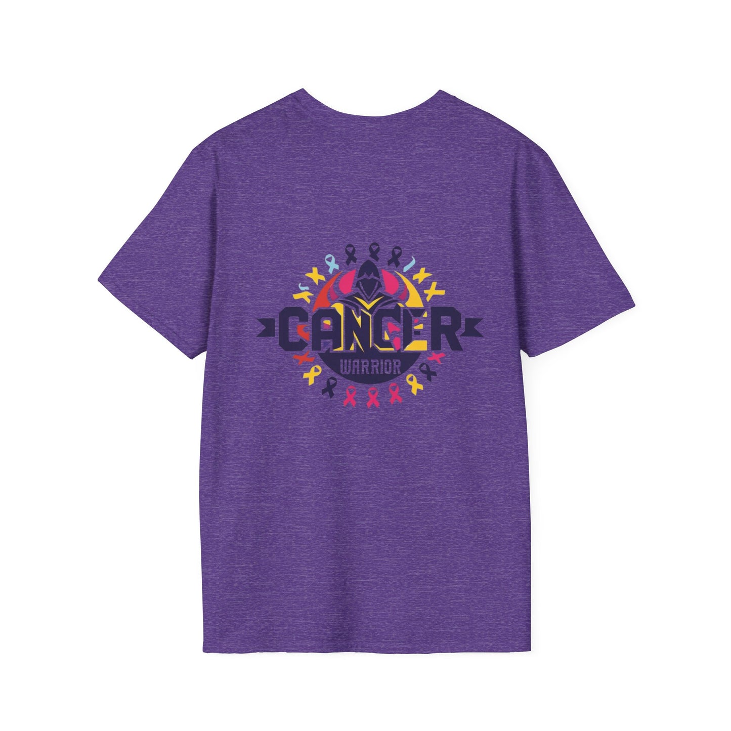 Cancer Warrior Unisex Softstyle T-Shirt, Support Tee, Awareness Shirt, Gift Idea for Cancer Fighters, Inspirational Apparel