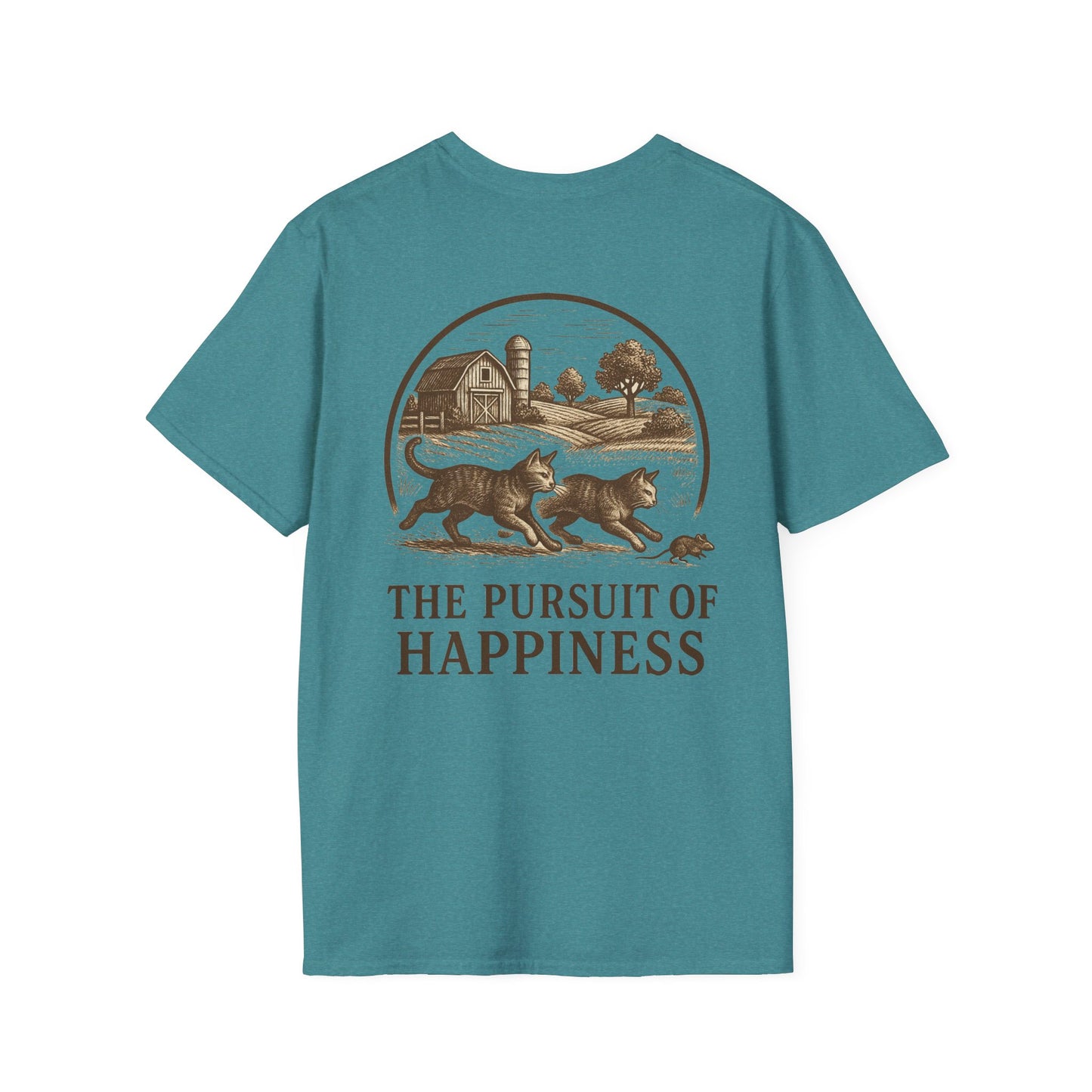 Cat Love Pursuit of happiness T-Shirt