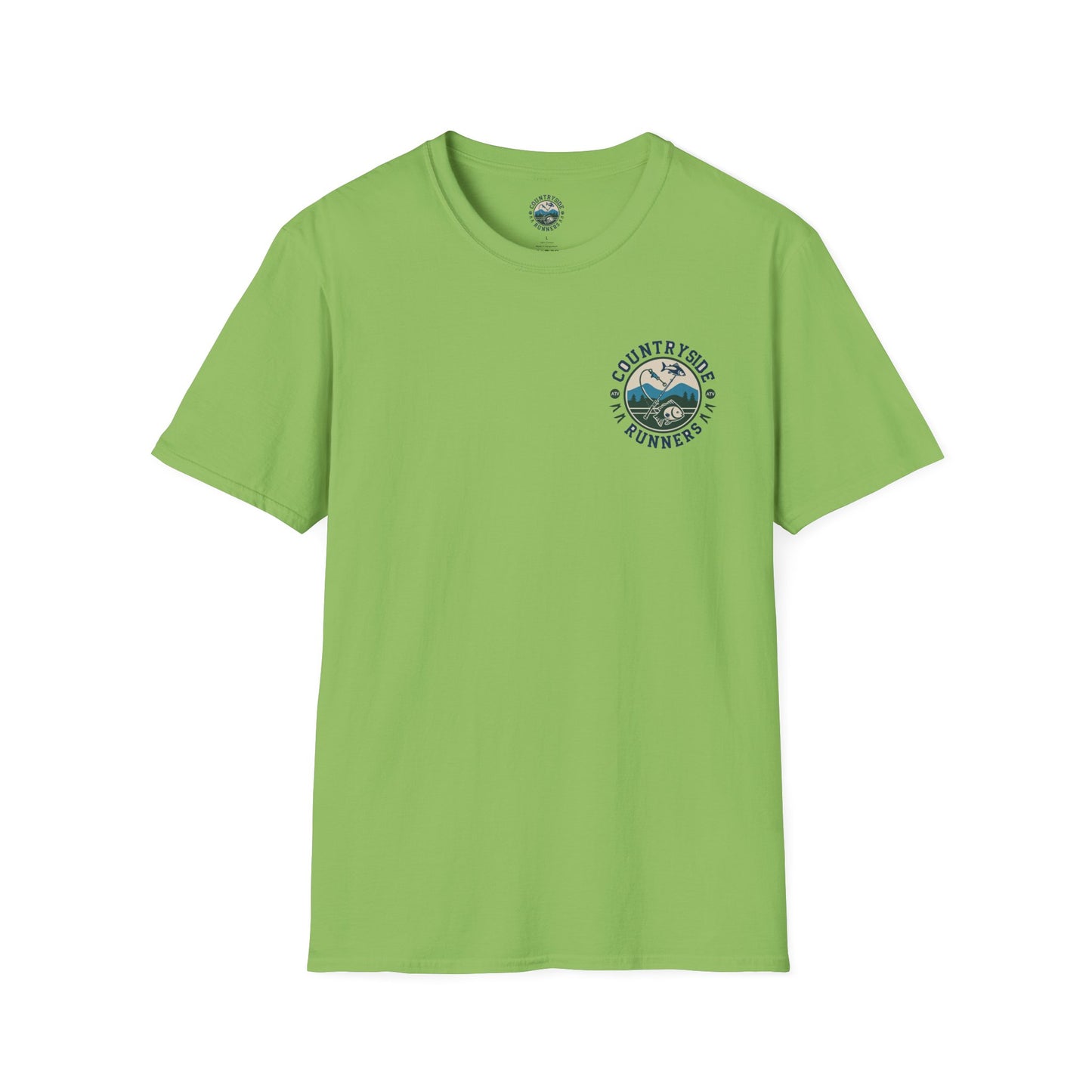 Adventure-Themed Unisex Softstyle T-Shirt, Fishing Tee, Outdoor Enthusiasts, Gift for Him, Nature Lover's Apparel
