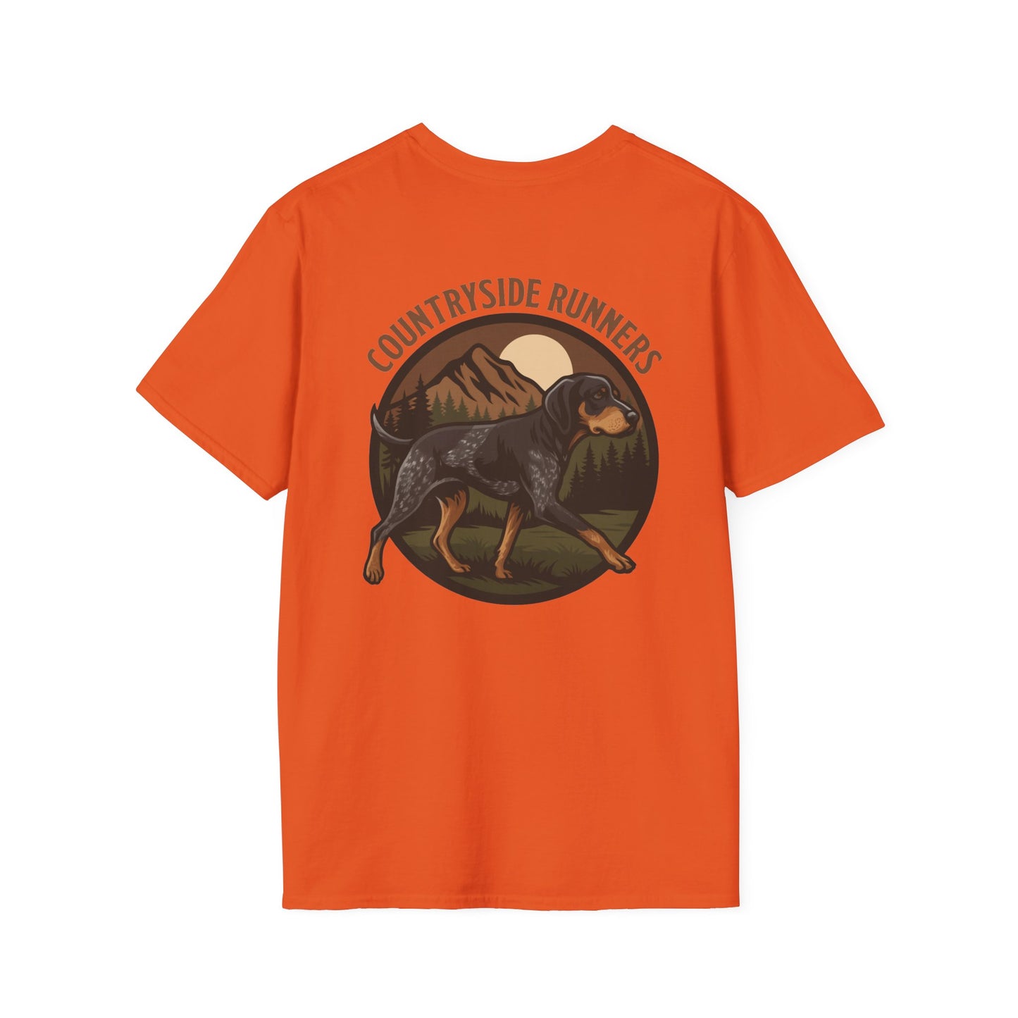 Bluetick Coonhound Hunting Design
