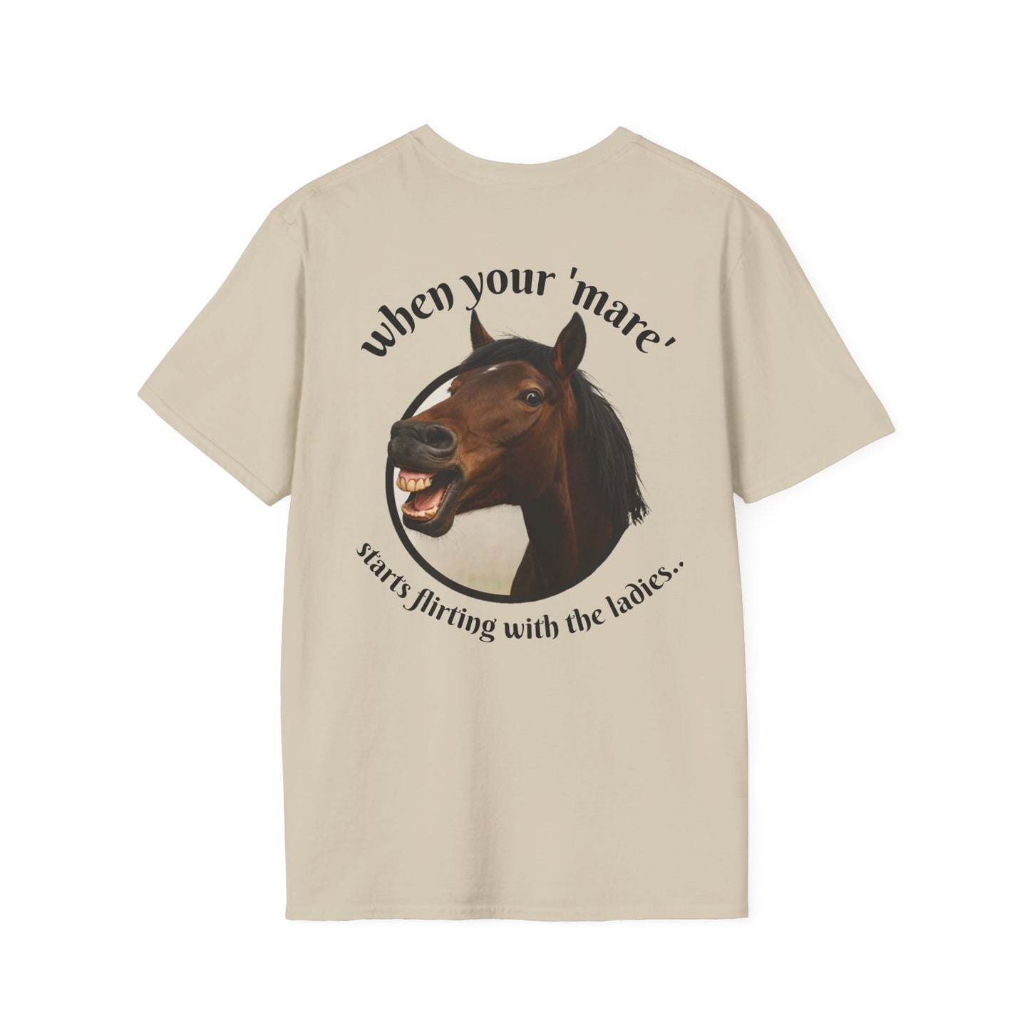 T-Shirt Mare is a stud Unisex Softstyle