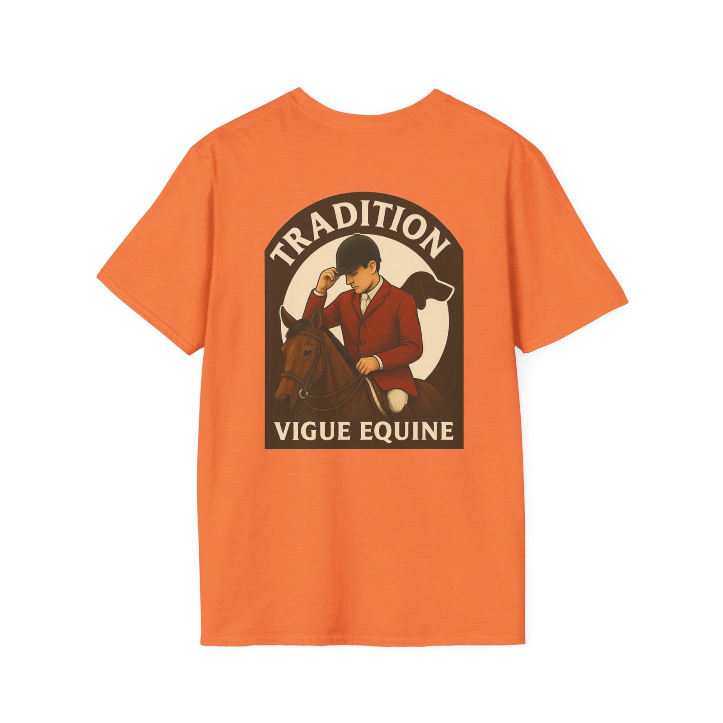 Vigue Equine Tips Hat Unisex T-Shirt - Equestrian Design