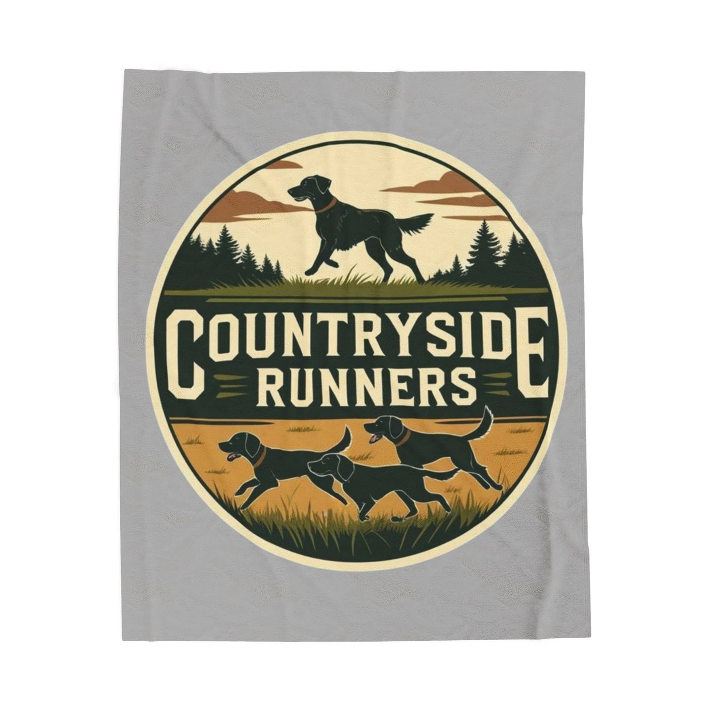 Plush Blanket - Countryside Runners Blanket