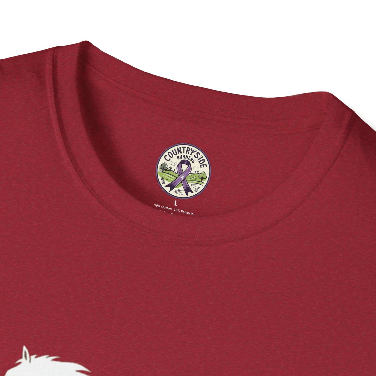 Vigue Equine LLC Merch for Countryside Runners- soft style t-shirt