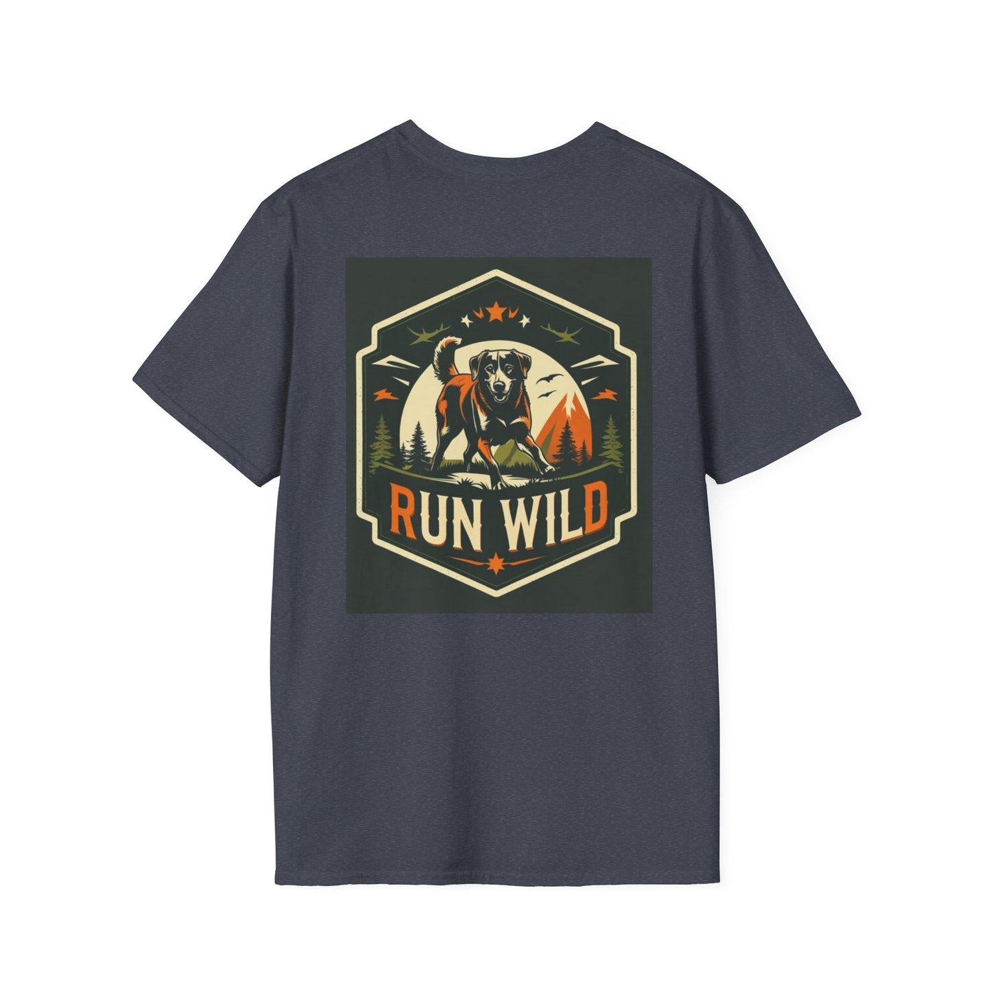 Wild Spirit Unisex T-Shirt - Perfect for Outdoor Lovers, Animal Enthusiasts, Gifts for Nature Lovers, Run Wild Tee, Adventure Apparel