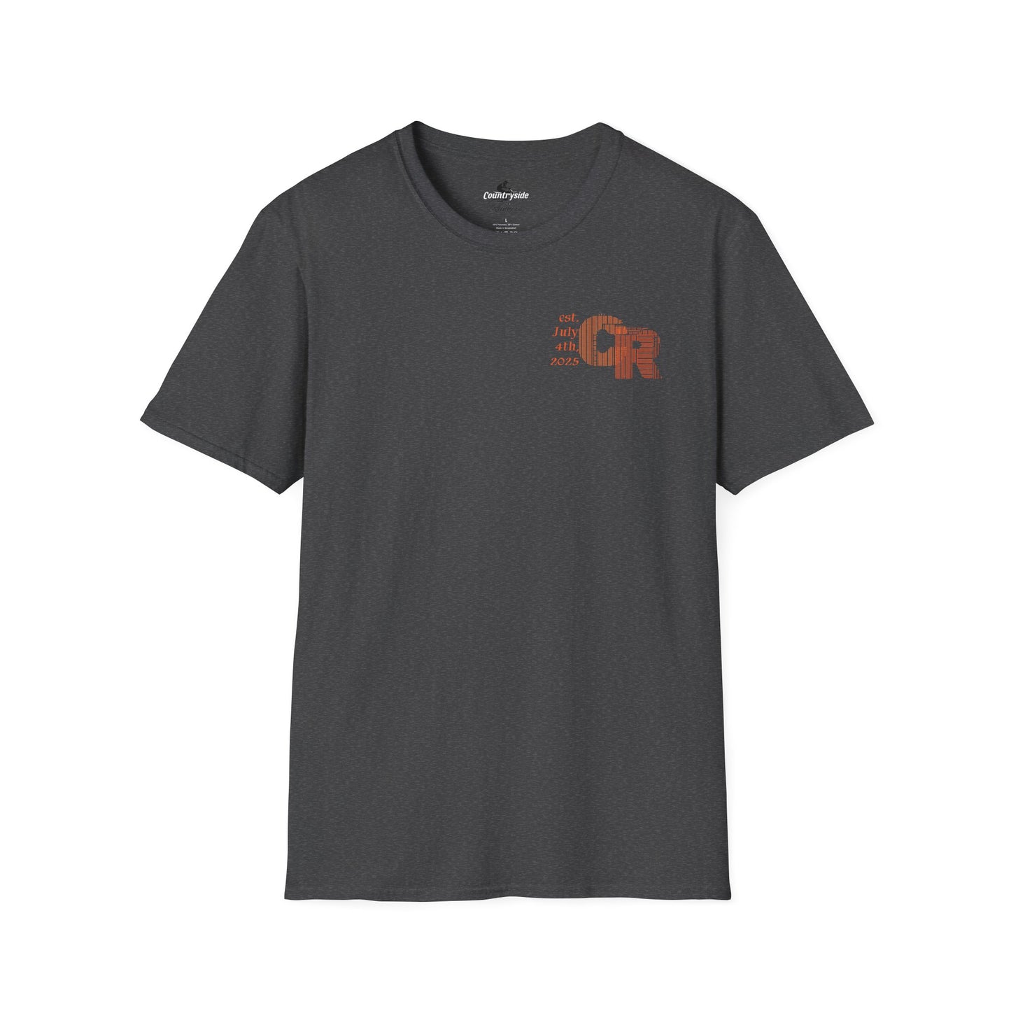 We don’t clock out Countryside Runners brand T-shirt