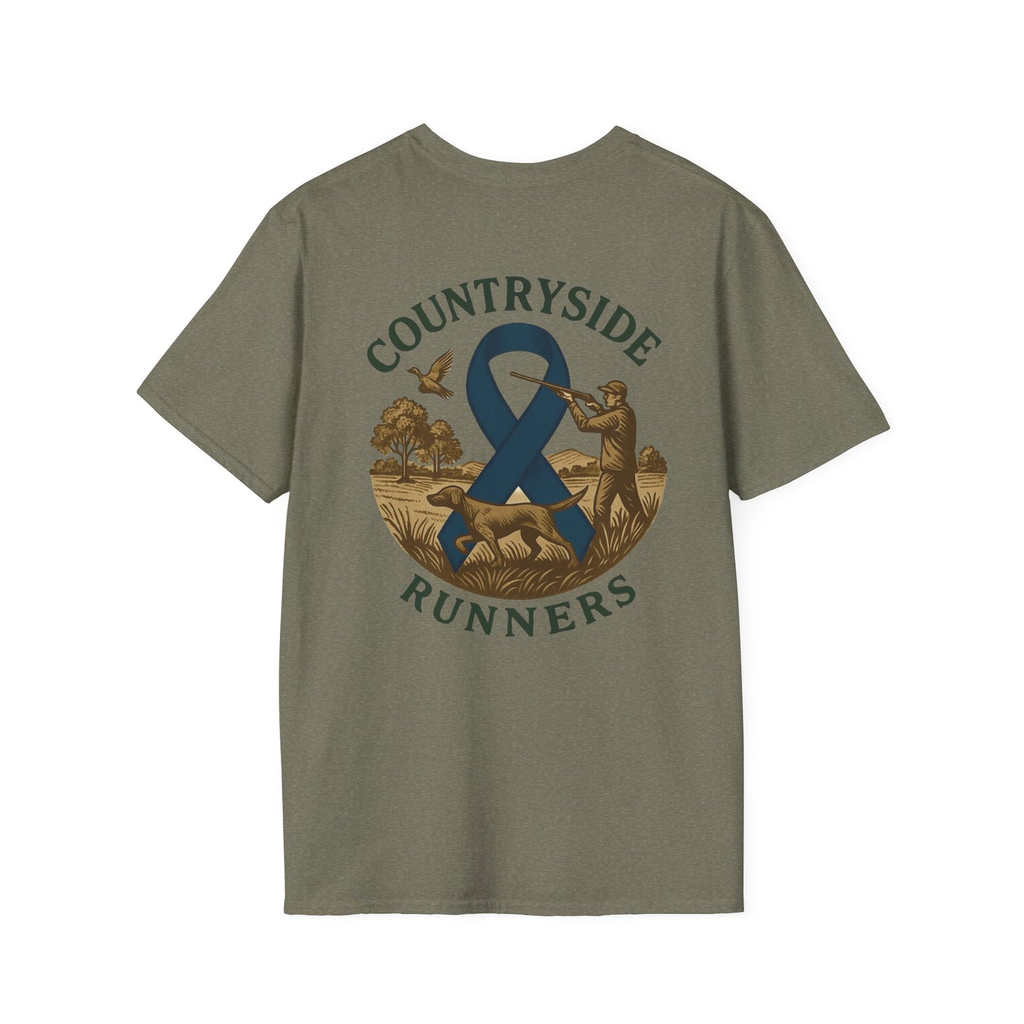 Pick Your Battles Cancer CountrySide Unisex Softstyle T-Shirt, Support Tee, Awareness Shirt, Gift Idea for Cancer Fighters, Inspirational Apparel