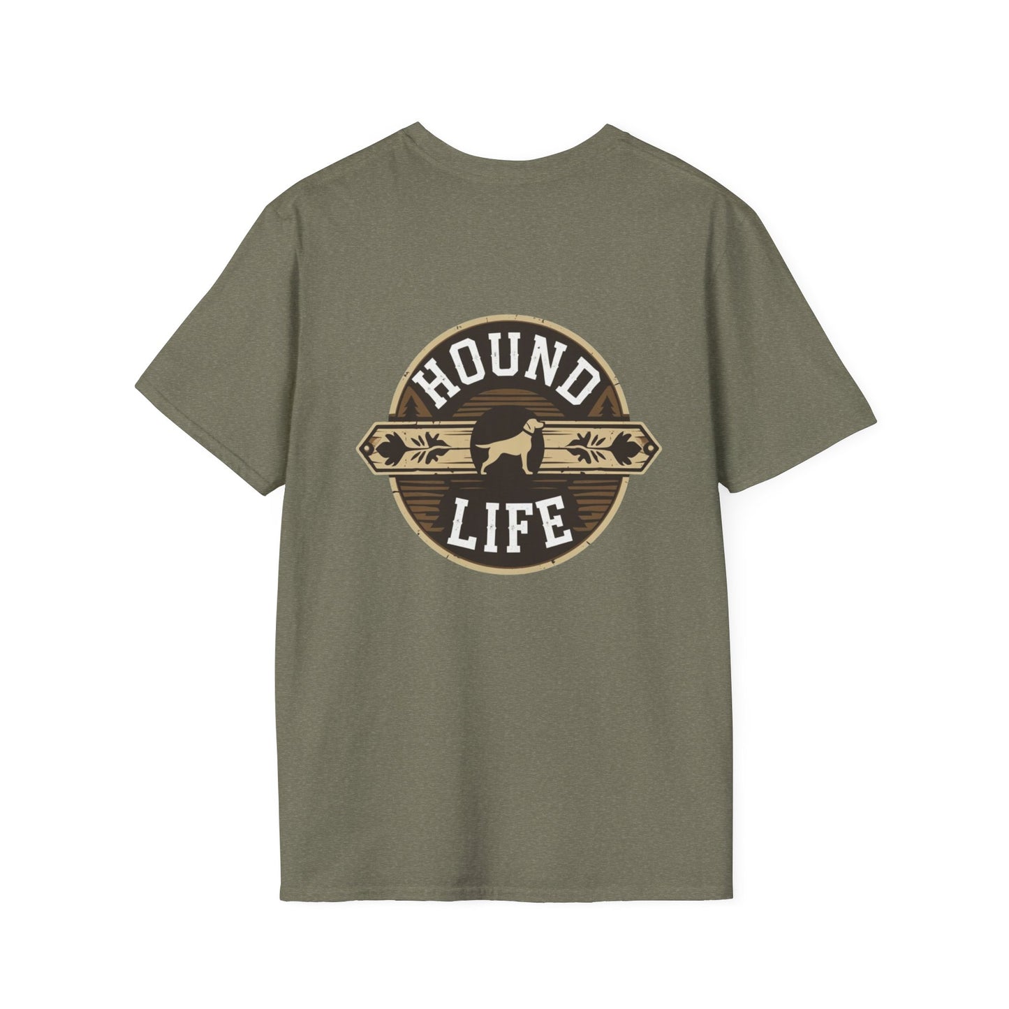 Hound Life Unisex T-Shirt, Dog Lover Tee, Pet Owner Gift, Animal Enthusiast Apparel, Casual Everyday Wear, Birthday or Holiday Gift