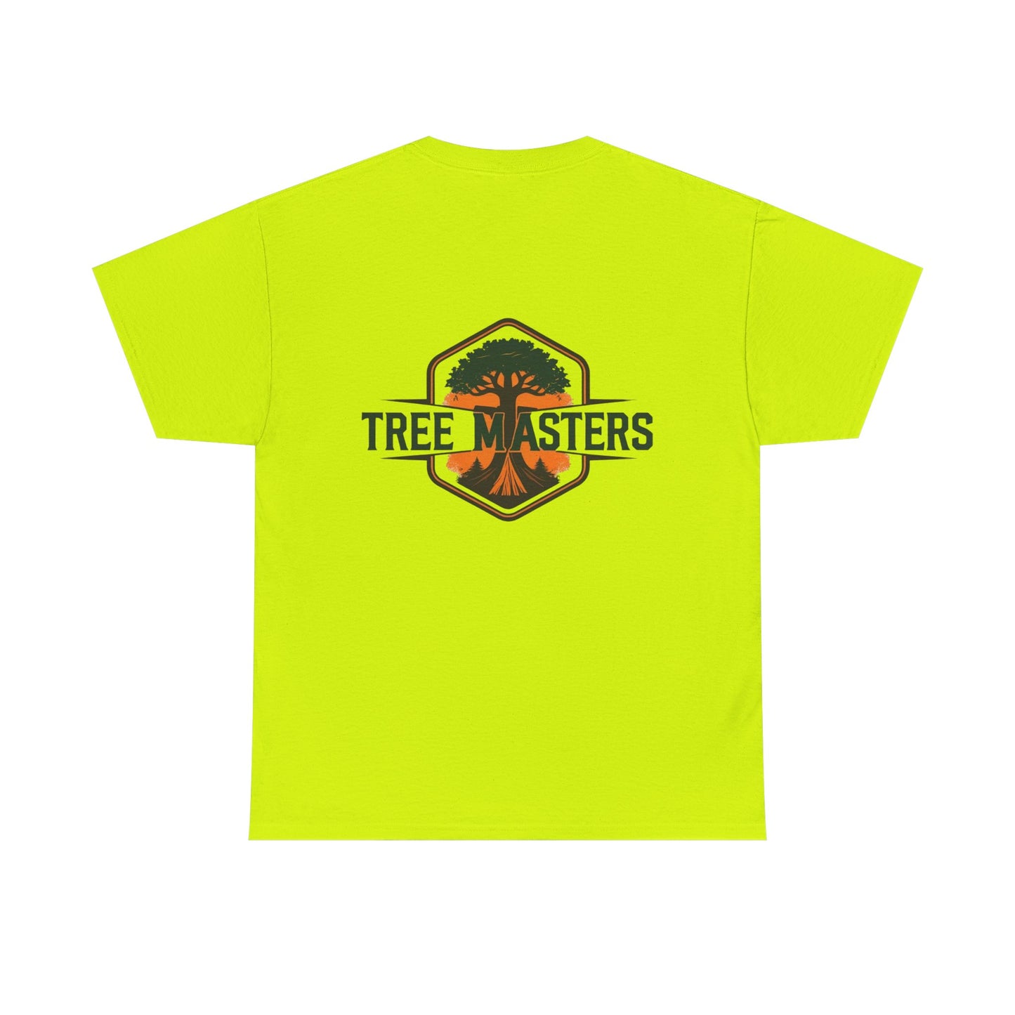 Blue collar line- Tree Masters Unisex Heavy Cotton Tee | Nature Lover Shirt, Camping Tee, Outdoor Enthusiast Gear, Adventure Gift, Eco-Friendly Fashion